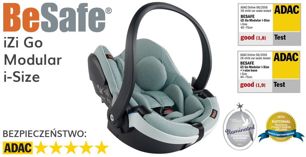 Jaki fotelik samochodowy dla noworodka - BeSafe iZi Go Modular i-Size