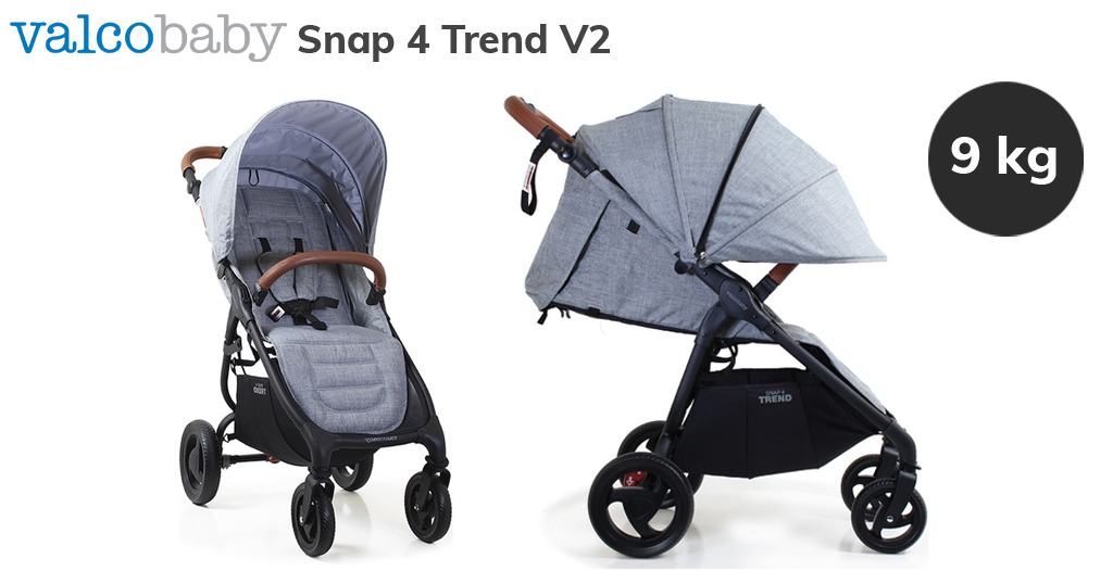 Jaki wózek do bloku bez windy - Valco Baby Snap 4 Trend VS 