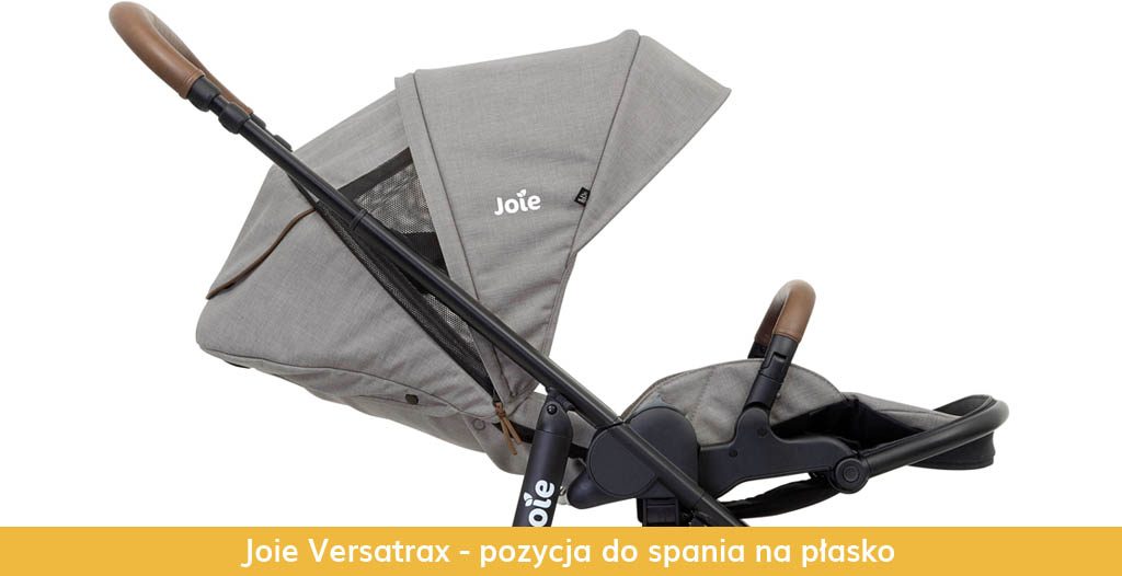 Joie Versatrax - pozycja do spania na płasko