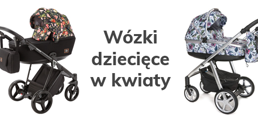 Wózki dziecięce w kwiaty - Blog - Sklep-Smile.pl