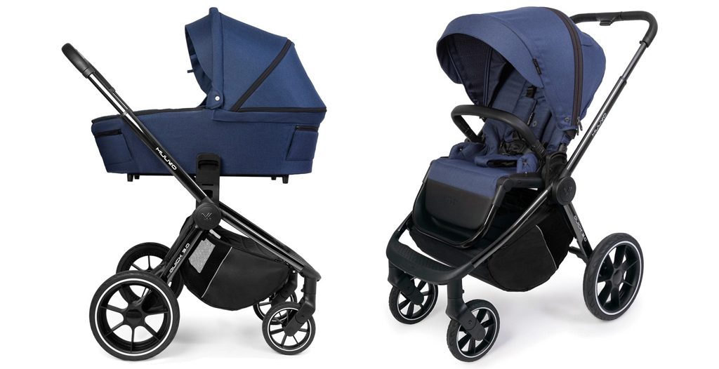 Jaki wózek dla dziecka urodzonego latem - Blog - Sklep-Smile_pl - Muuvo Quick 3.0 Black Chrome 2w1