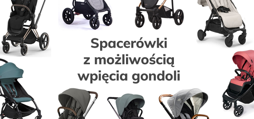 Spacerówki z możliwością wpięcia gondoli - Blog - Sklep-Smile.pl