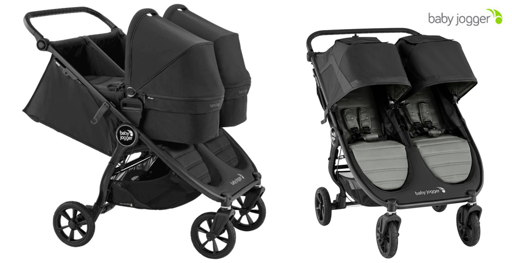 Wózki bliźniacze jeden obok drugiego - Baby Jogger City Mini GT2 - Blog - Sklep-Smile.pl