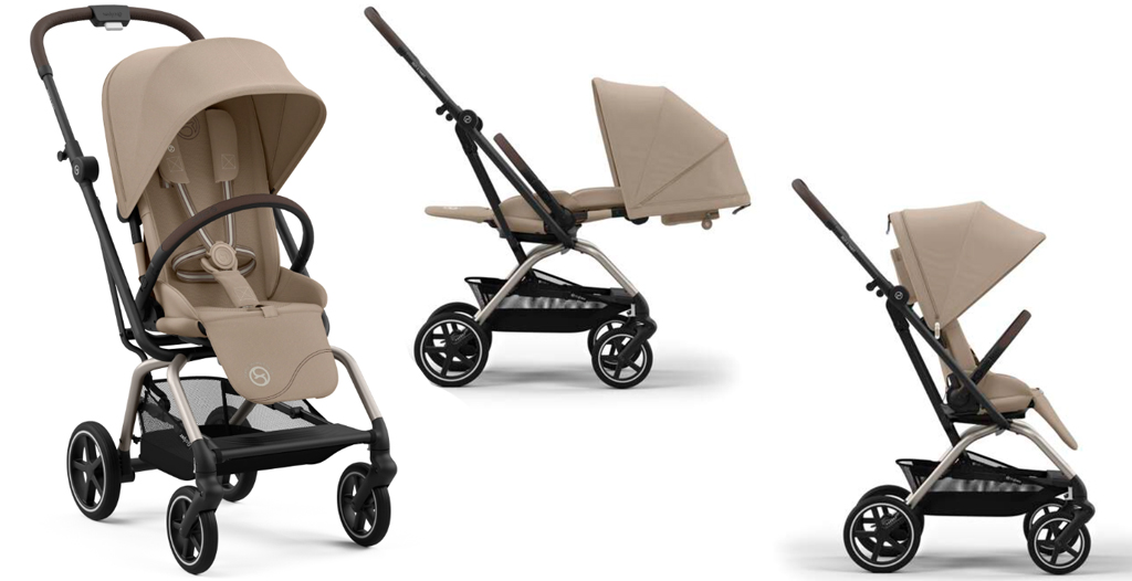 spacerówki z pionowym oparciem - blog - sklep-smile-pl - Cybex Eezy S Twist +2