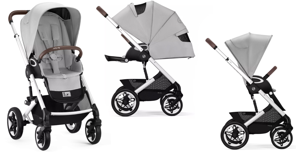 Spacerówki z pionowym oparciem - Blog-Sklep-Smile.pl - Cybex Talos S Lux