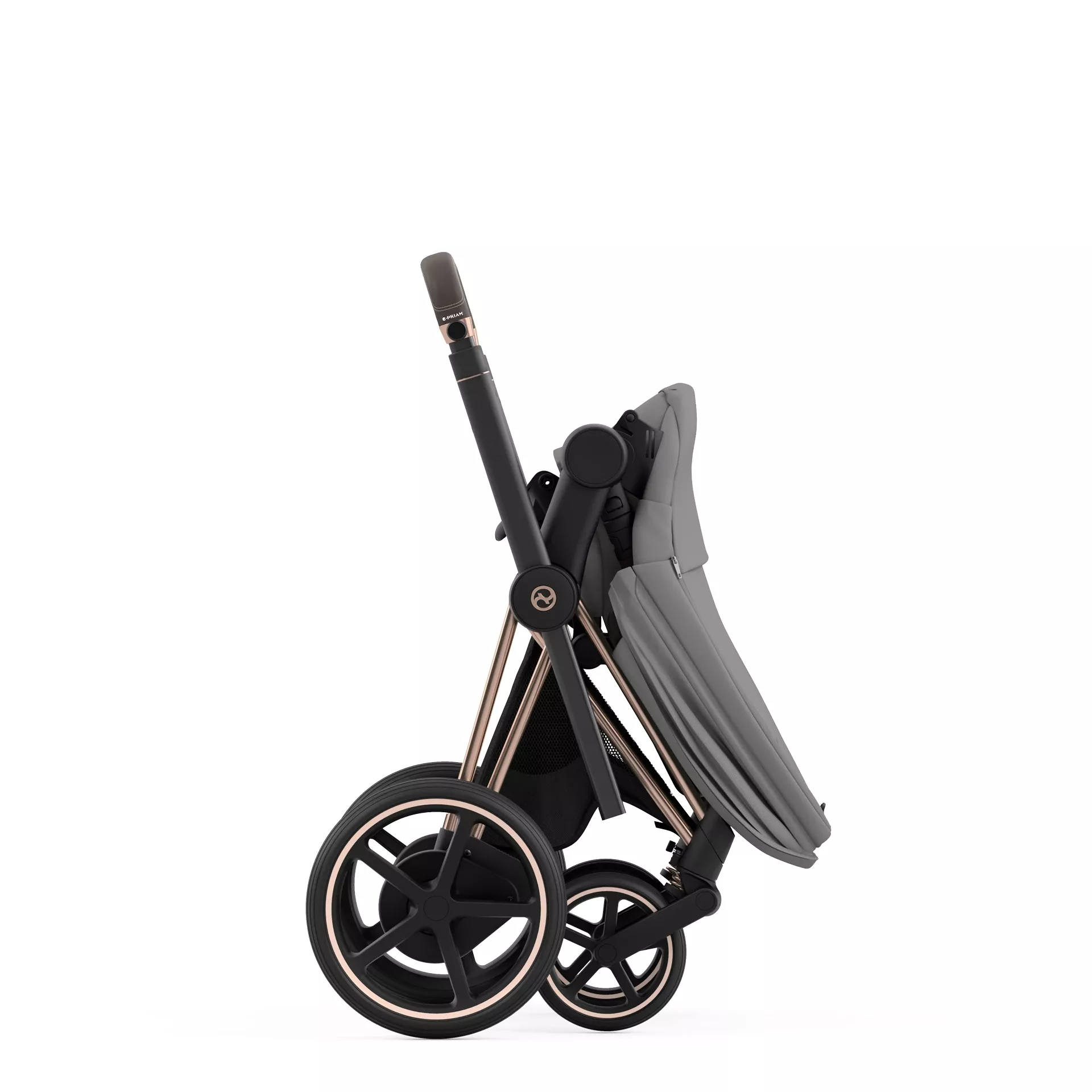 Cybex e-Priam 4.0 - 2w1 | Mirage Grey (Rosegold Frame) Cybex e-Priam 4.0 - 2w1 | Mirage Grey (Rosegold Frame)