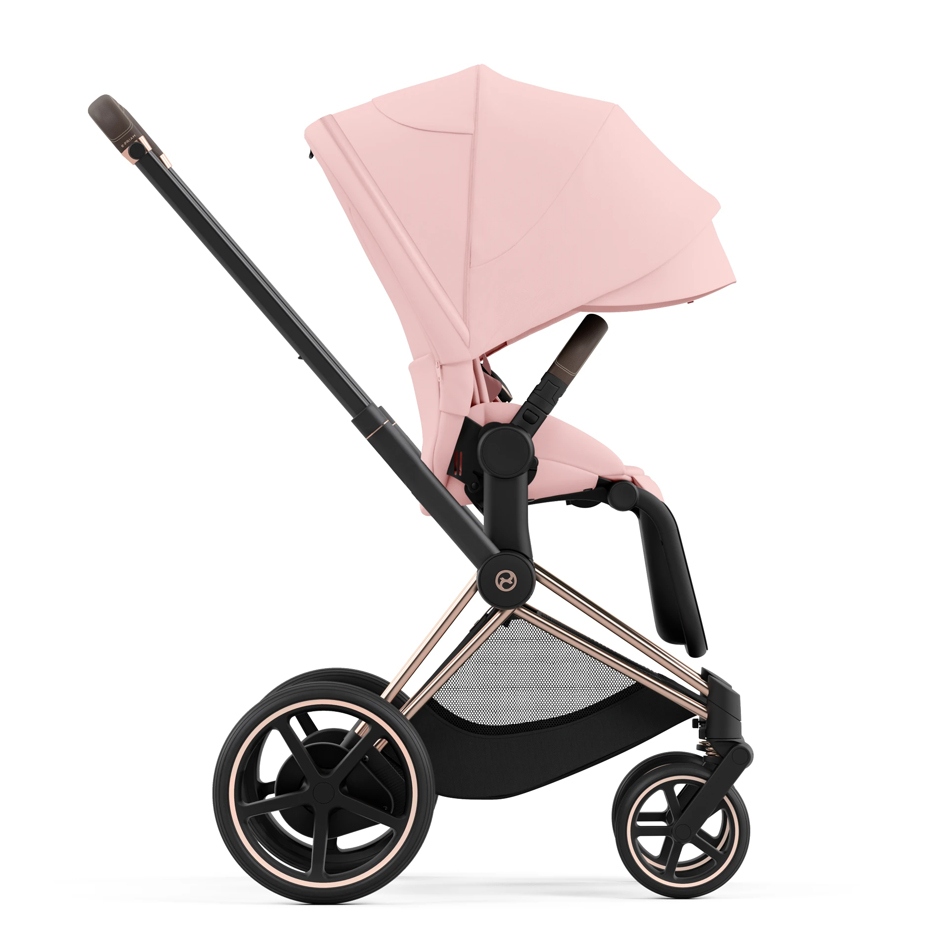 Cybex e-Priam 4.0 - 2w1 | Peach Pink (Rosegold Frame)