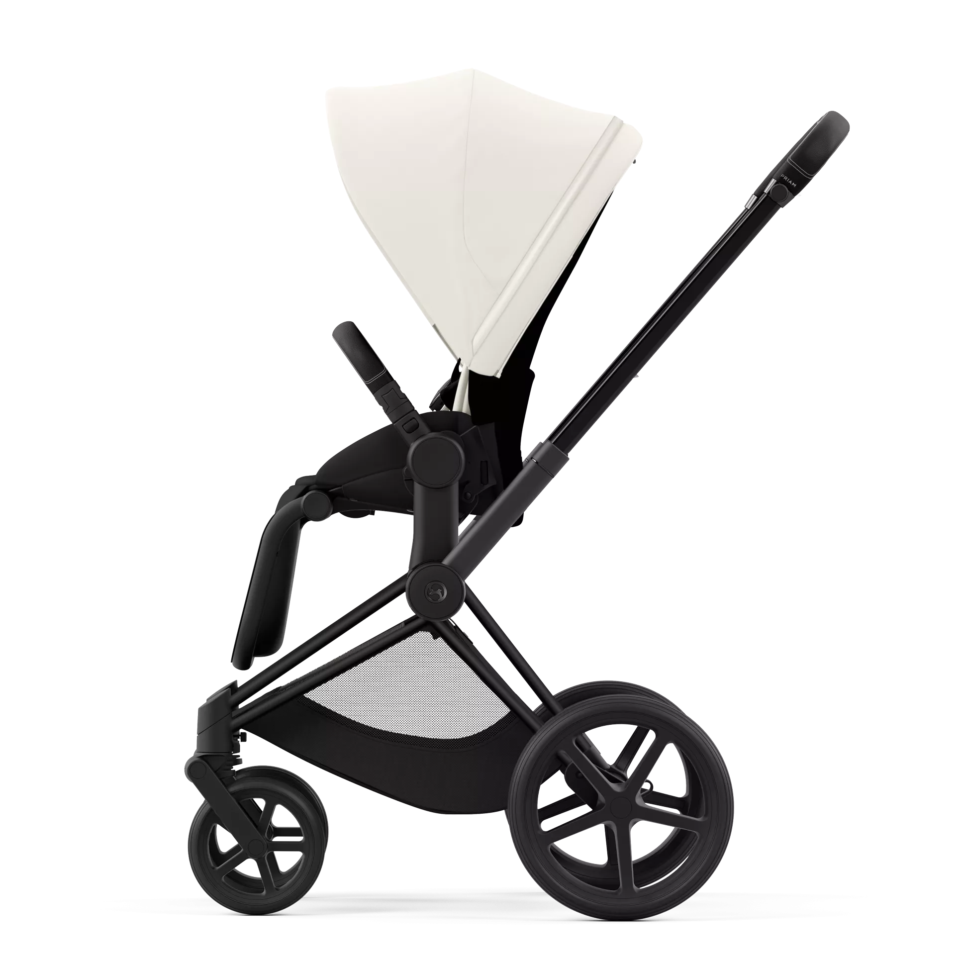 Cybex Priam 4.0 | Off White (Matt Black Frame)