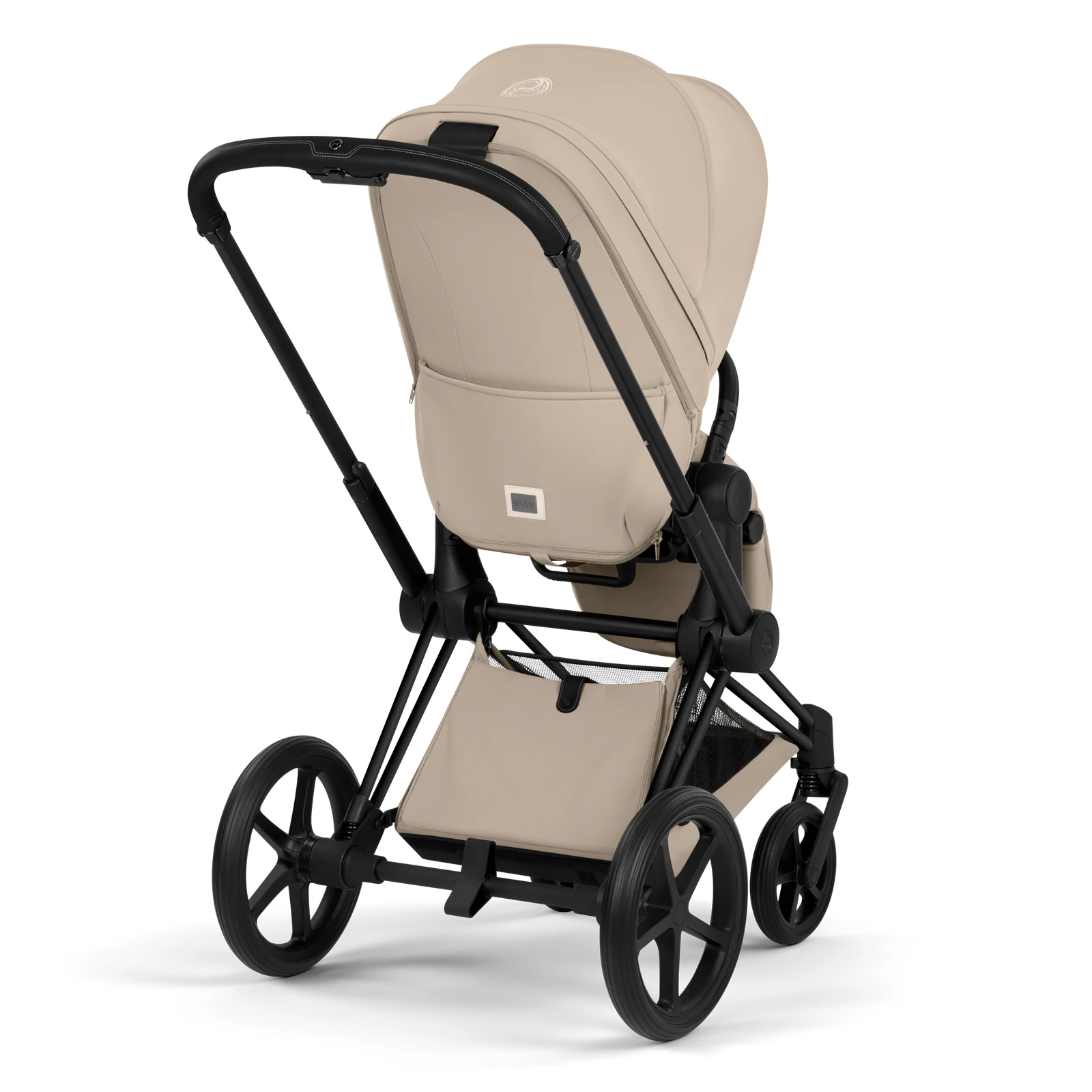 Cybex Priam 5.0 - wózek 4w1 | Cozy Beige - Matt Black (Comfort)