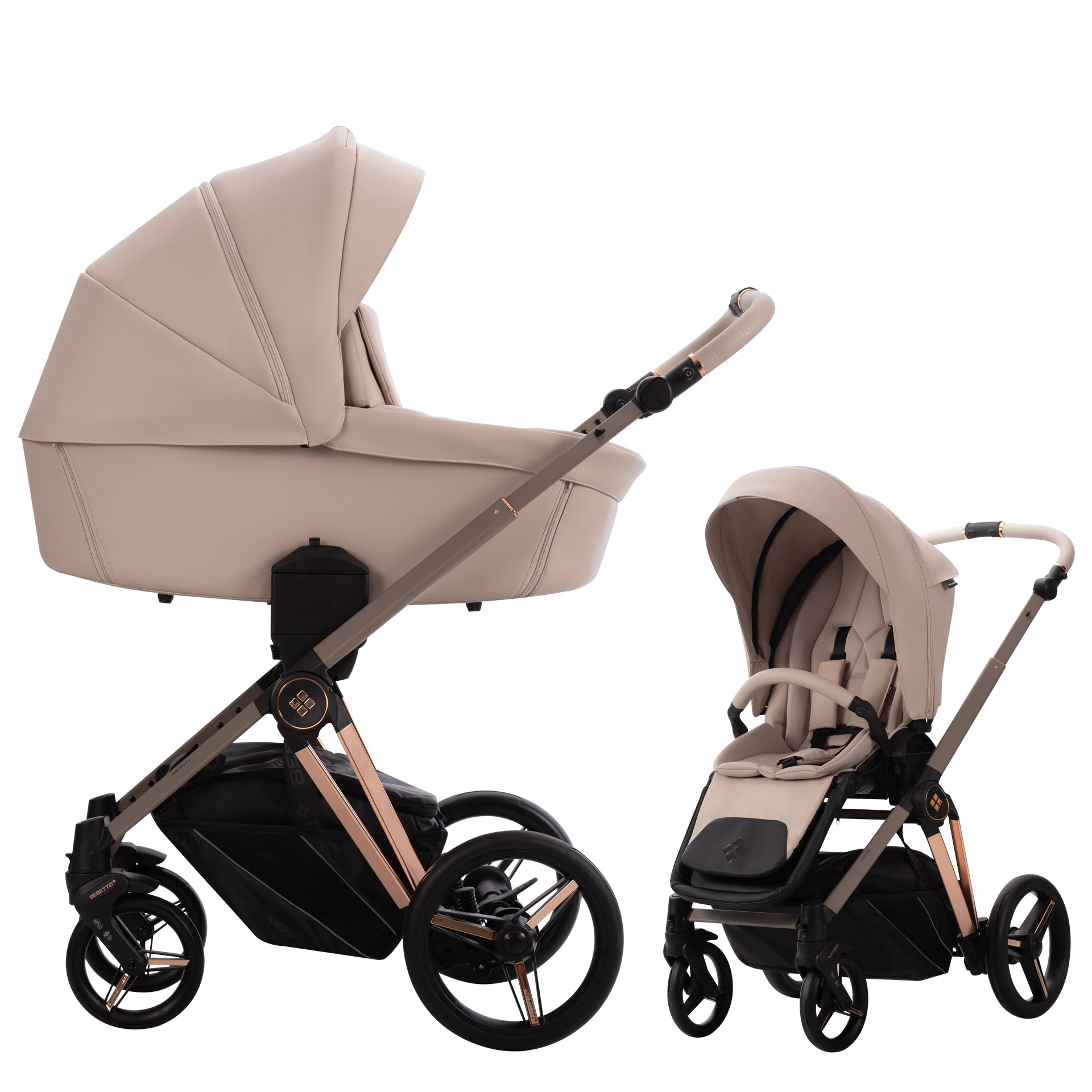 Bebetto Monti Premium Class - 2w1 | PC PRO 04 Kaszmir