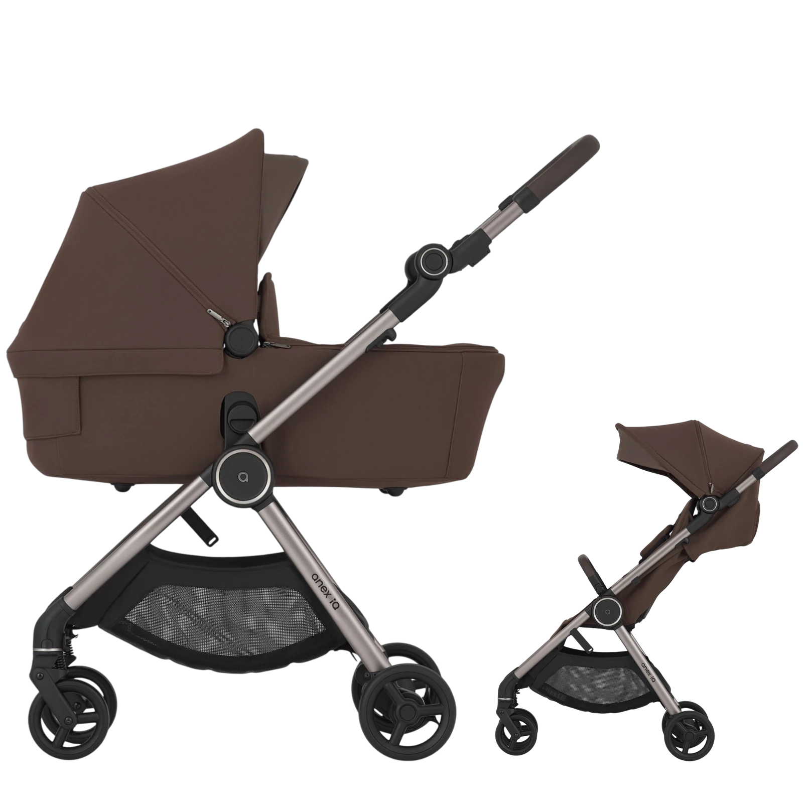 Anex IQ + Anex Cosmo +GRATIS - wózek 3w1 | Brew