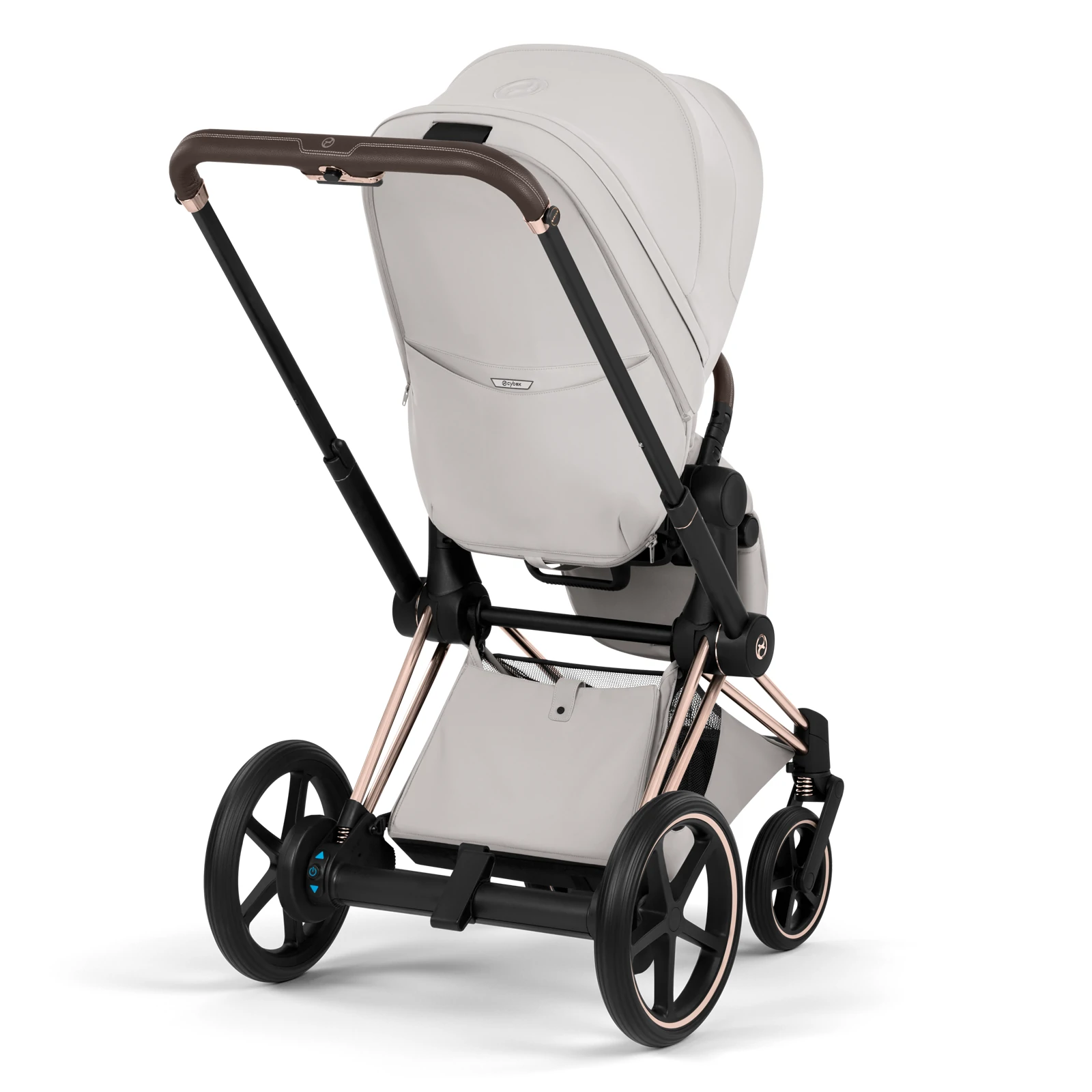Cybex e-Priam 5.0 - wózek 2w1 | City Grey - Rosegold (Style)