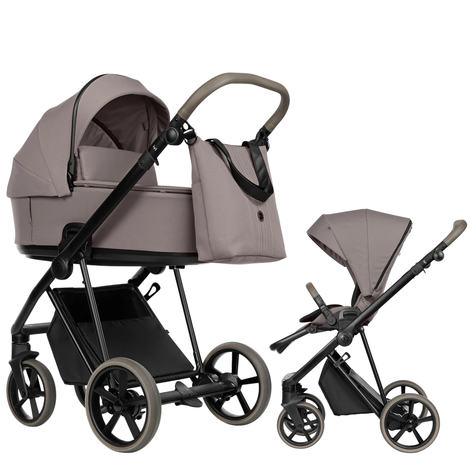 Roan Ivi 2.0 Vintage + Cybex Cloud T i-Size +GRATIS - 3w1 | Cocoa Cream