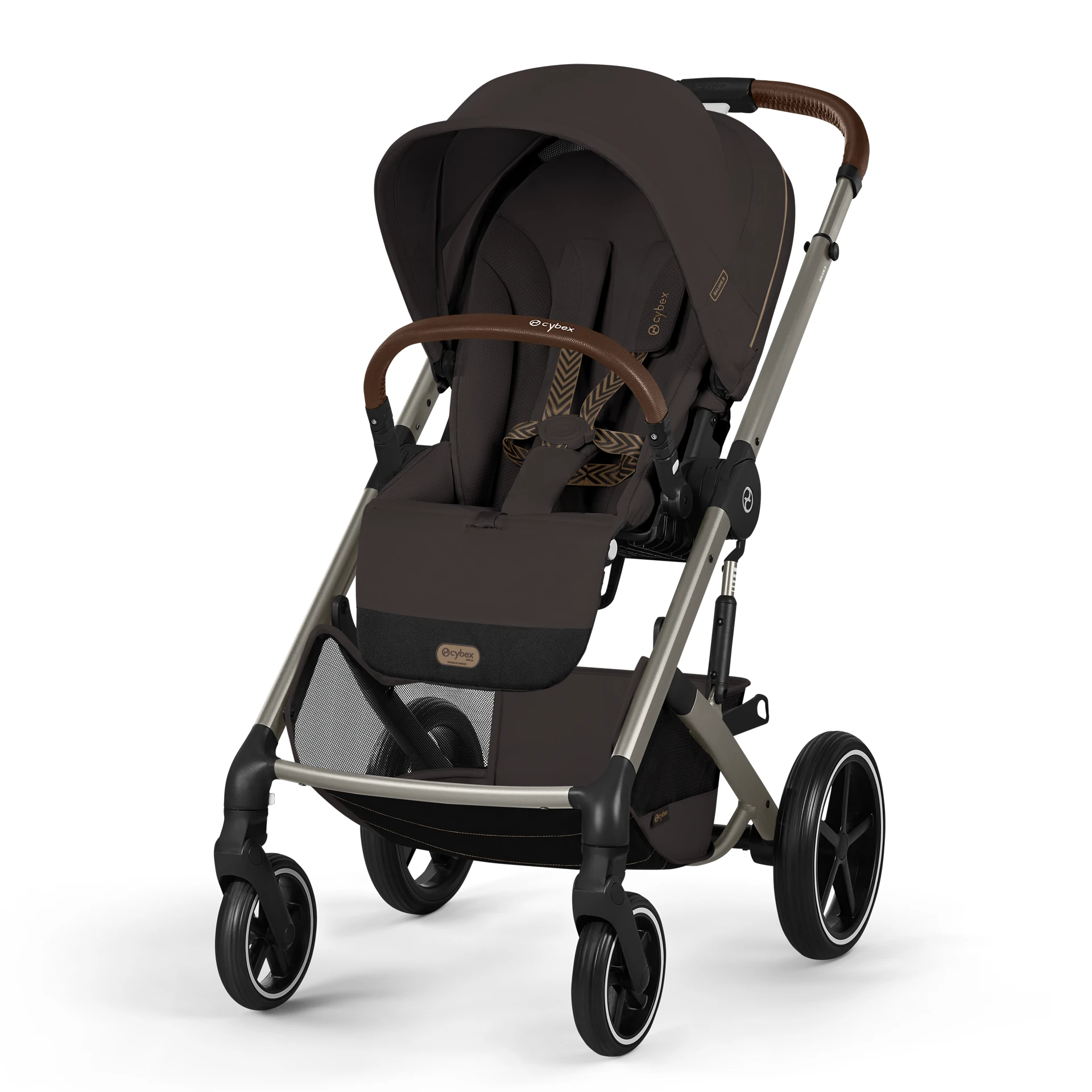 Cybex Balios S Lux Fold - 2w1 ze składaną gondolą | Chocolate Brown