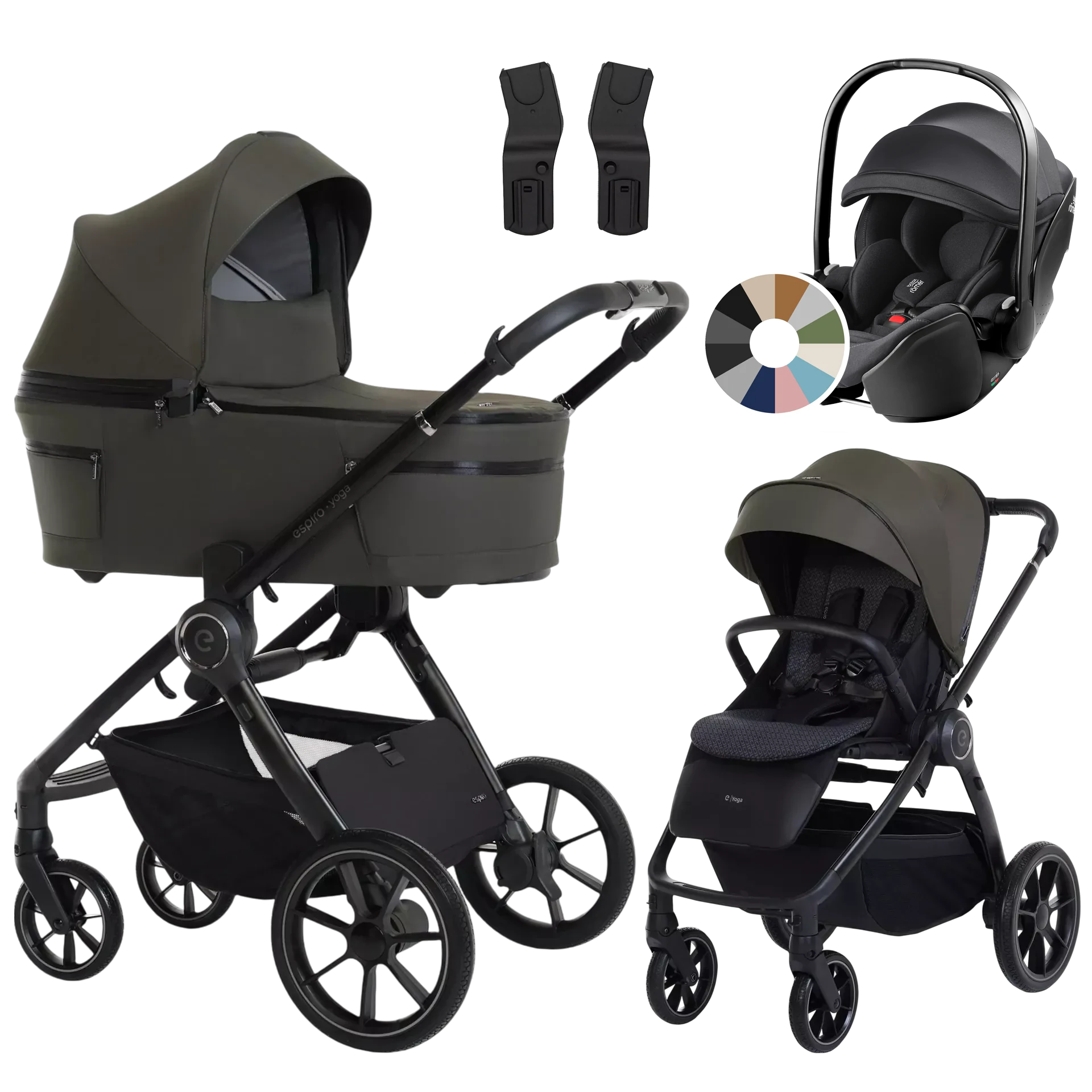 Espiro Yoga 2025 + Britax Römer Baby-Safe Pro +GRATIS - 3w1 | 114 Life Balance