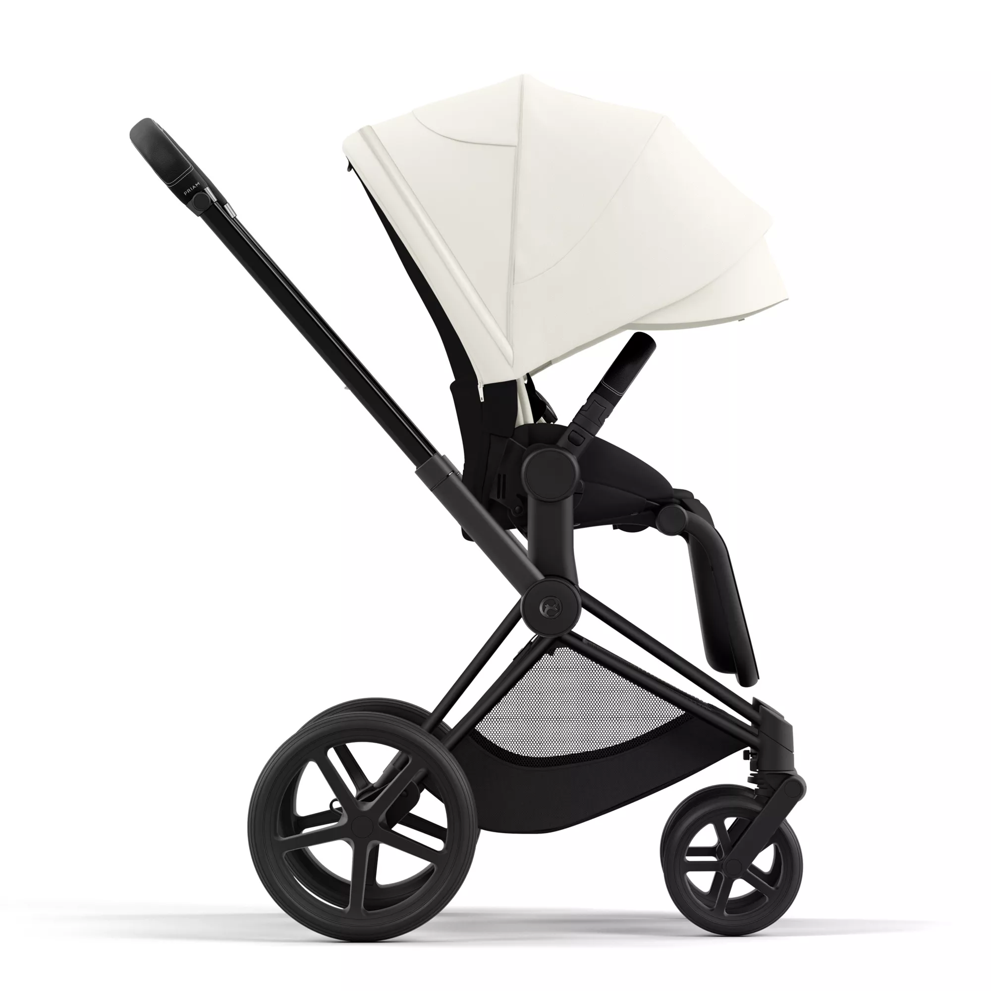 Cybex Priam 4.0 - 2w1 | Off White (Matt Black Frame) Cybex Priam 4.0 - 2w1 | Off White (Matt Black Frame)