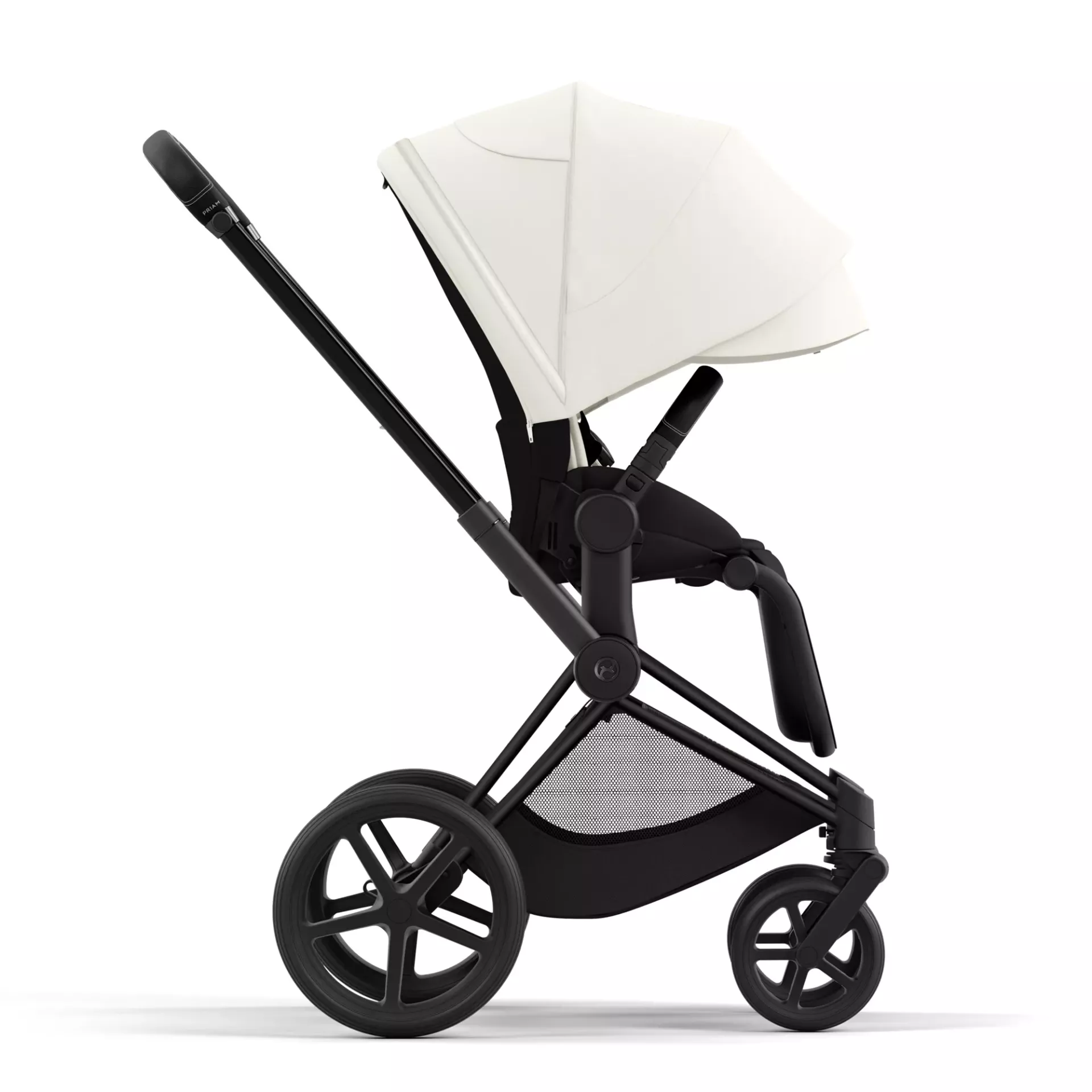 Cybex Priam 4.0 - 2w1 | Off White (Matt Black Frame)