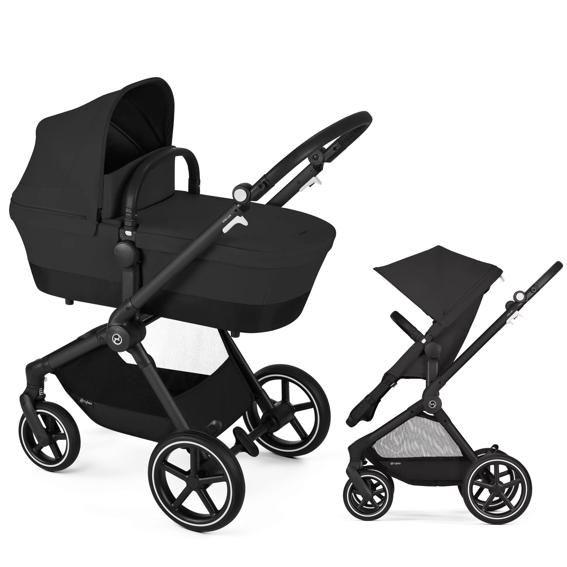 Cybex Eos Lux - 2w1 | Moon Black