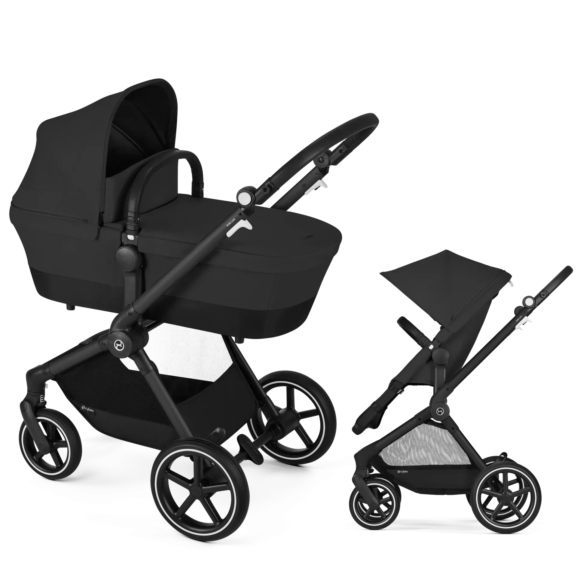 Cybex Eos Lux - 2w1 | Moon Black
