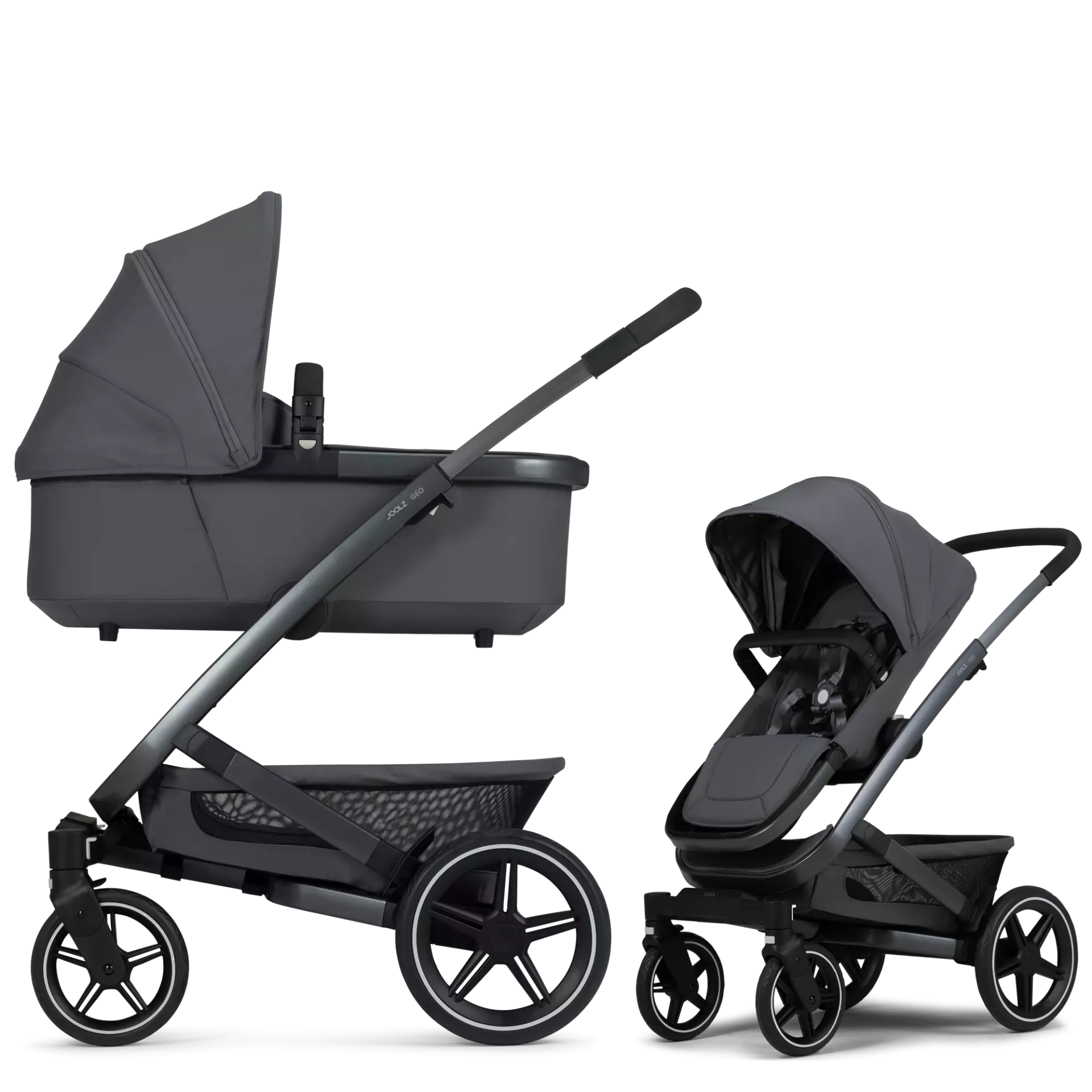 Joolz Geo3 Mono - 2w1 | Pure Grey