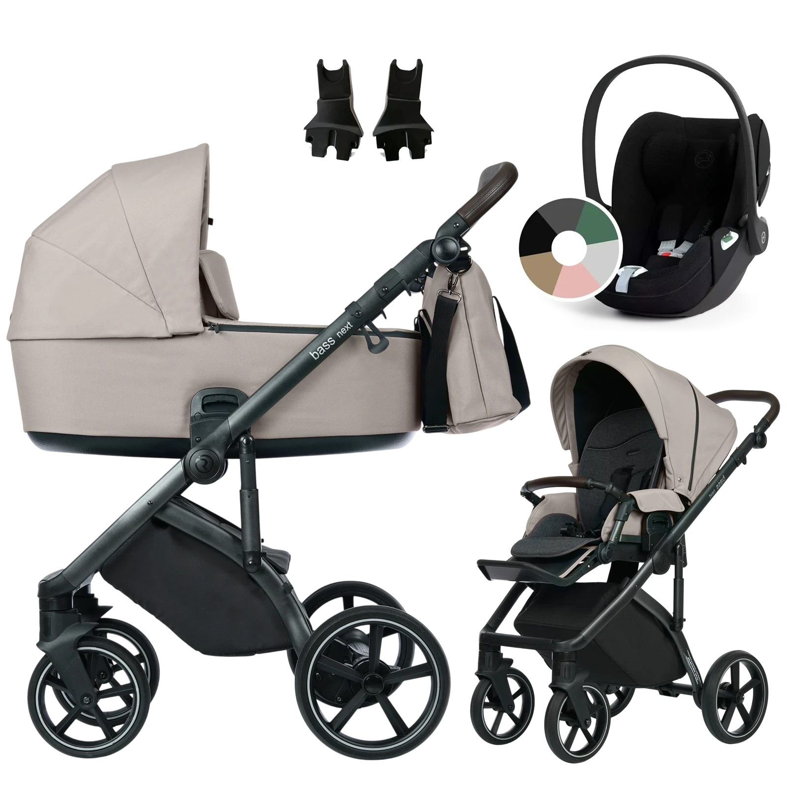 Roan Bass Next + Cybex Cloud T i-Size + GRATIS - 3w1 | Hazel