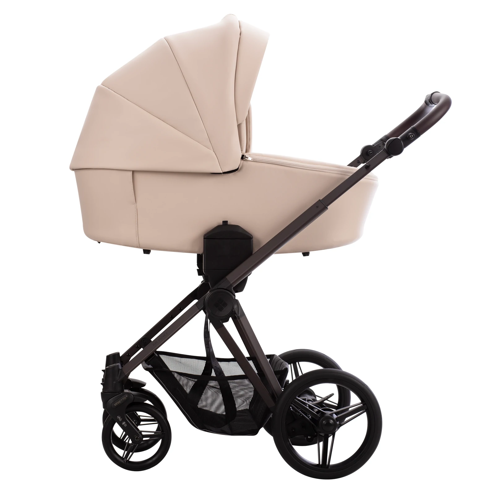 Bebetto Nuvio - wózek 2w1 | Pro 02 Brown