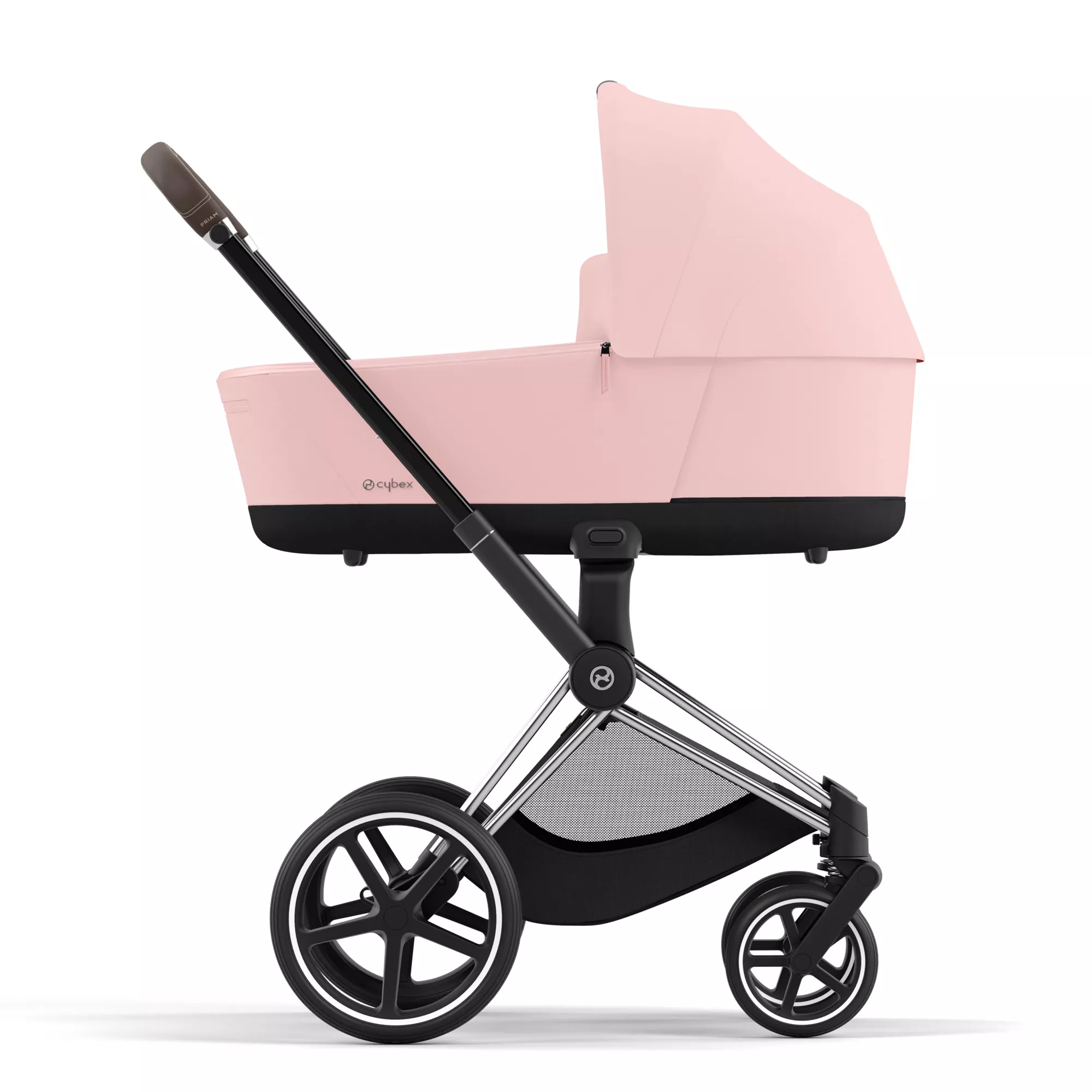 Cybex Priam 4.0 - 2w1 | Peach Pink (Chrome Brown Frame)