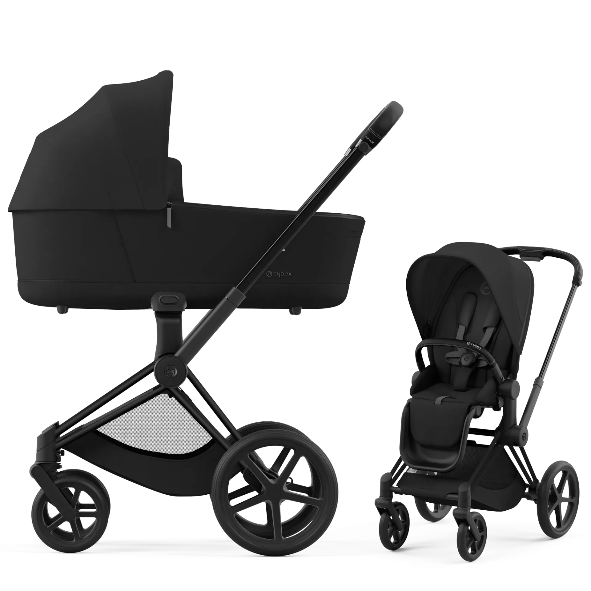 Cybex Priam 4.0 - 2w1 | Sepia Black (Matt Black Frame)