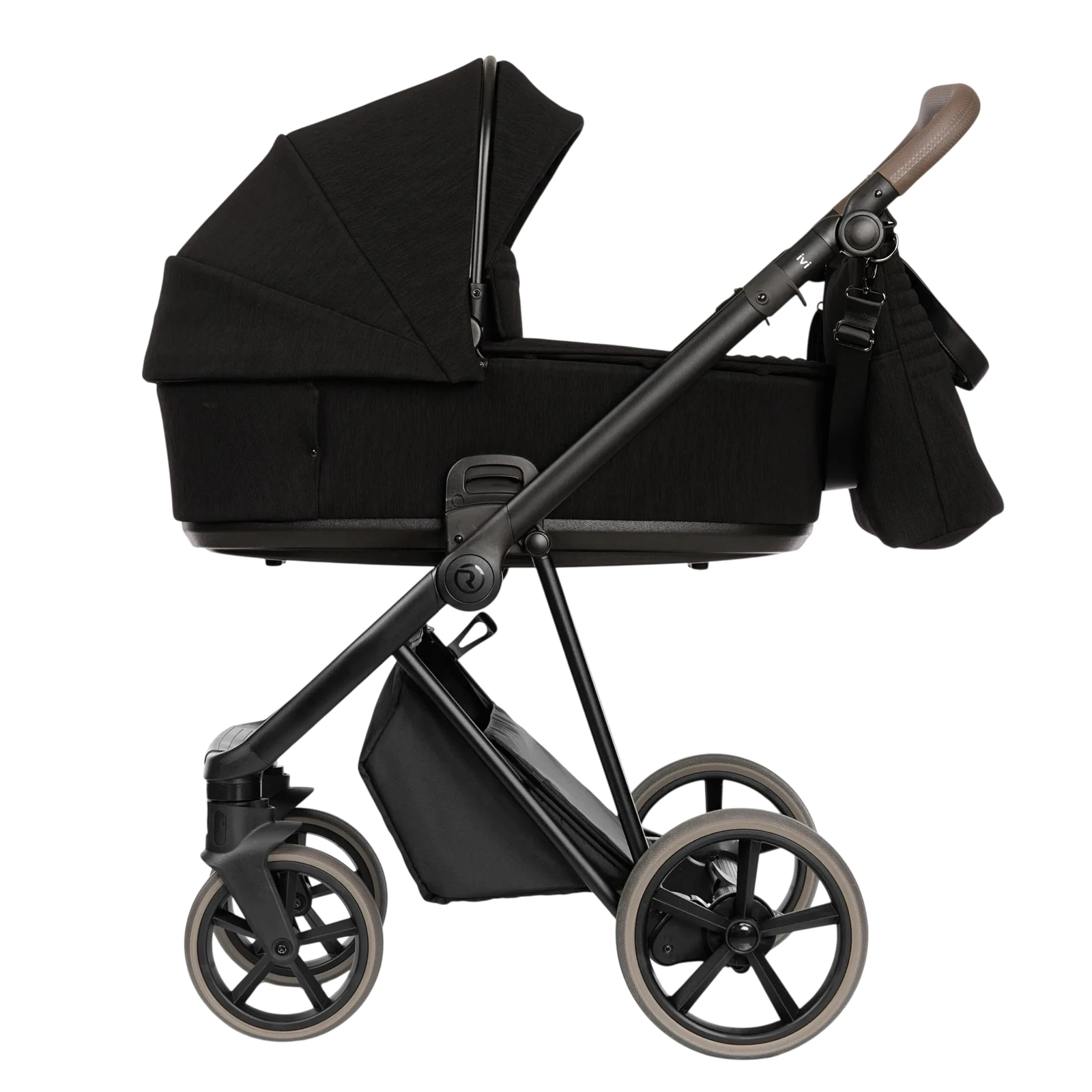 Roan Ivi 2.0 Silky Wave + GRATIS - wózek 2w1 | Black Silk