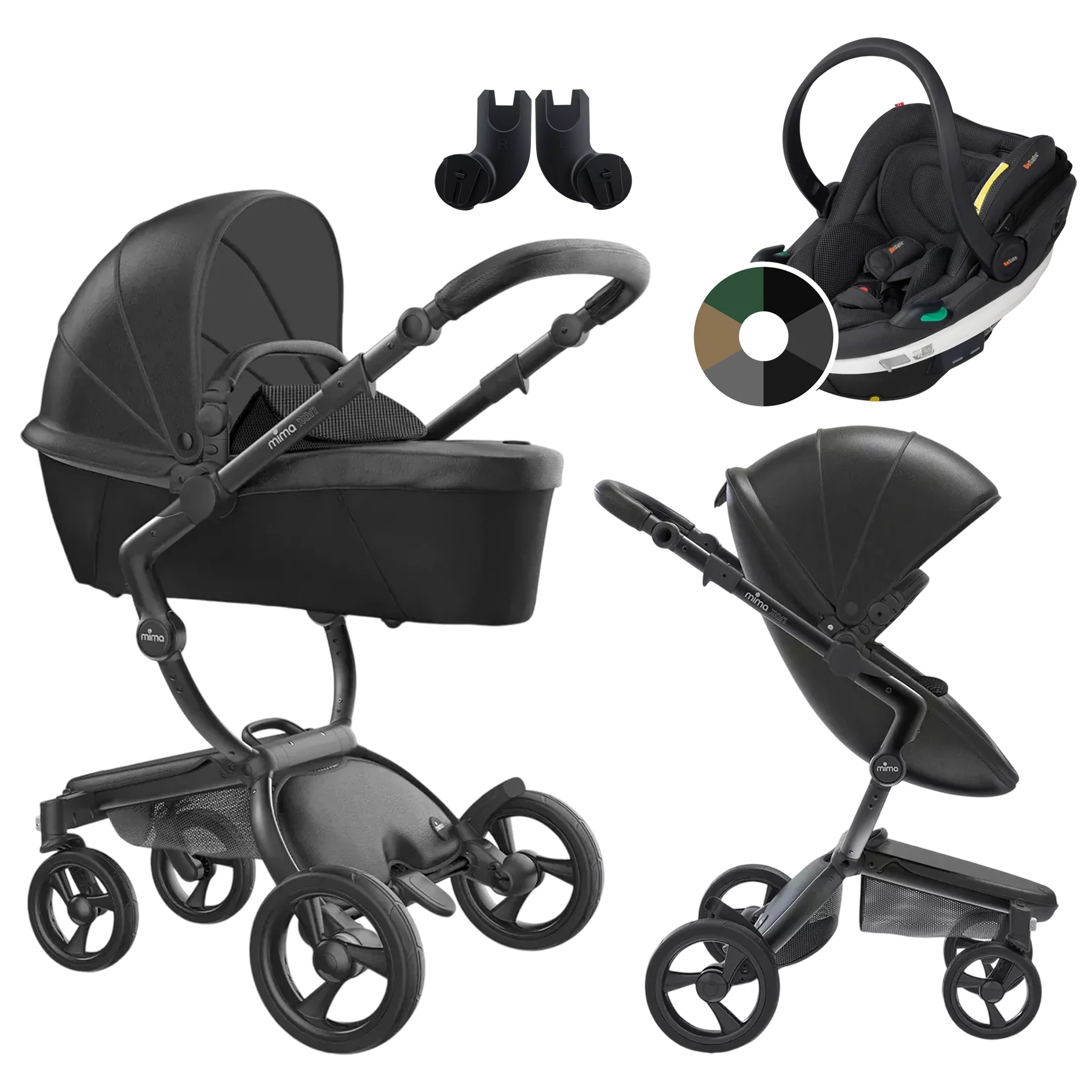 Mima Xari 4G + BeSafe Go Beyond +GRATIS - 3w1 | Black-Black-Black