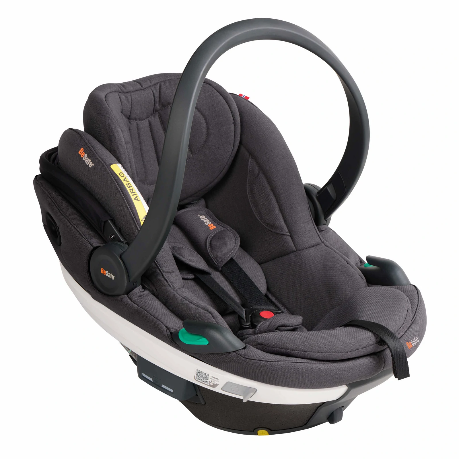 BeSafe Go Beyond + baza Beyond | Dark Grey Melange BeSafe Go Beyond + baza Beyond | Dark Grey Melange