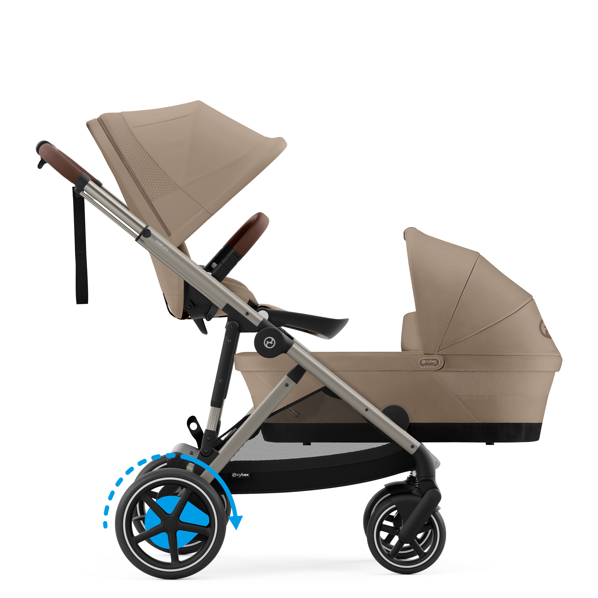Cybex e-Gazelle S Duo | Almond Beige Cybex e-Gazelle S Duo | Almond Beige