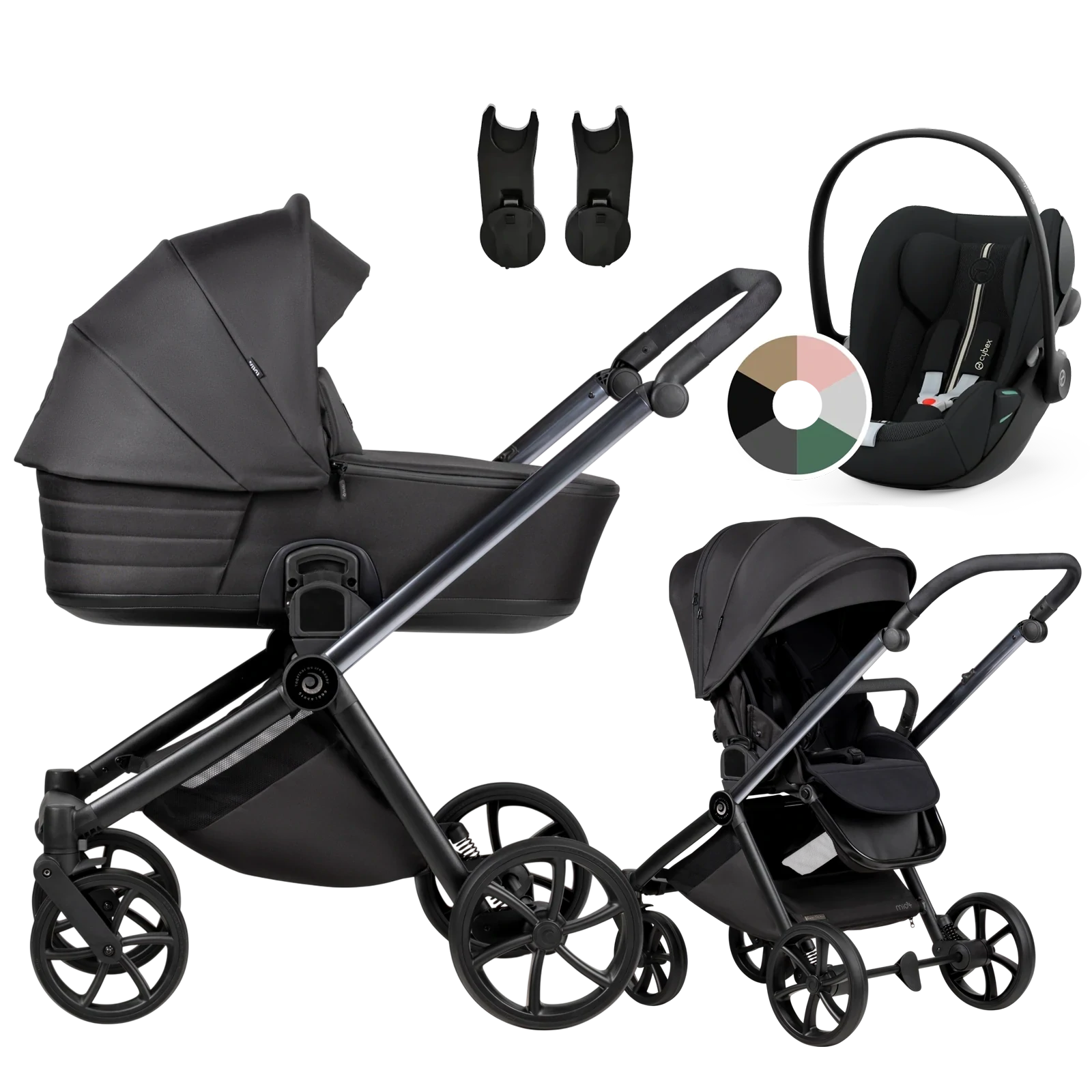 Tutis Mio 3 Plus + Cybex Cloud G3 i-Size + GRATIS - 3w1 | 060 Obsidian