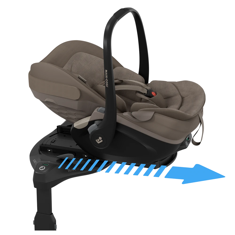 Maxi-Cosi Pebble Slide Pro + baza FamilyFix Slide Pro | Oak Truffle