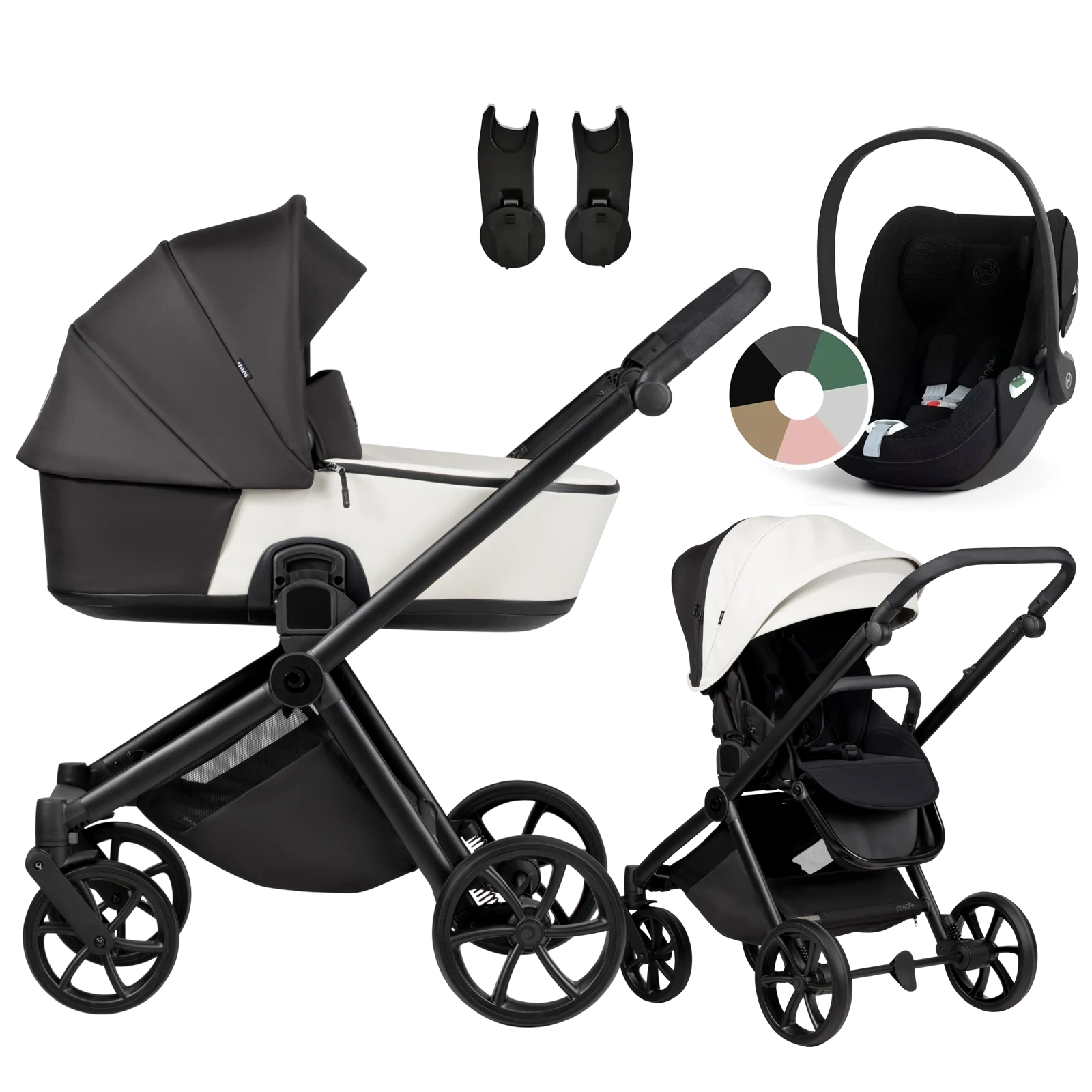 Tutis Mio 3 Plus + Cybex Cloud T i-Size + GRATIS - 3w1 | 200 Silver Grey