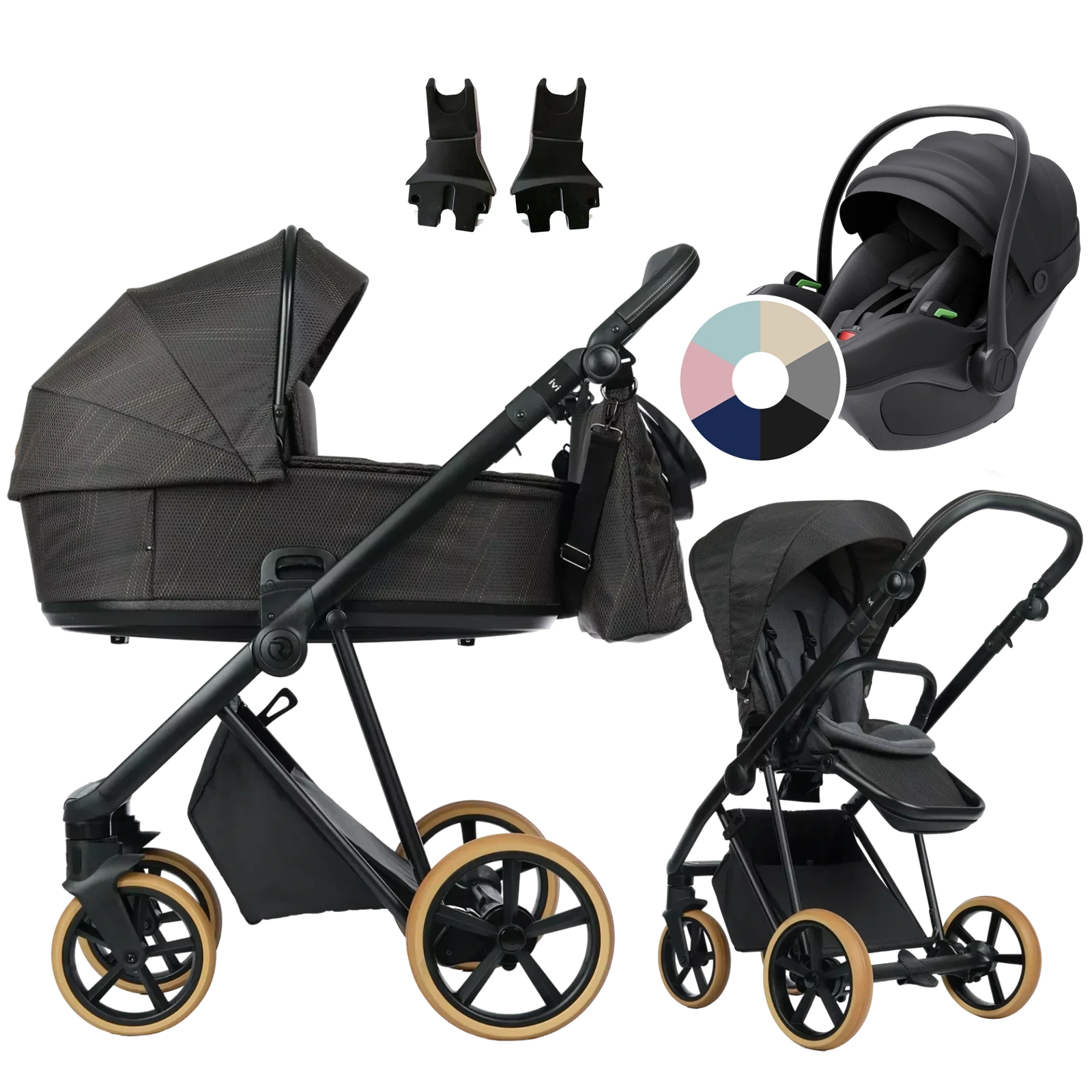Roan Ivi 2.0 Vintage + Avionaut Pixel 3 + GRATIS - 3w1 | Cooper Glow (Limited Edition)