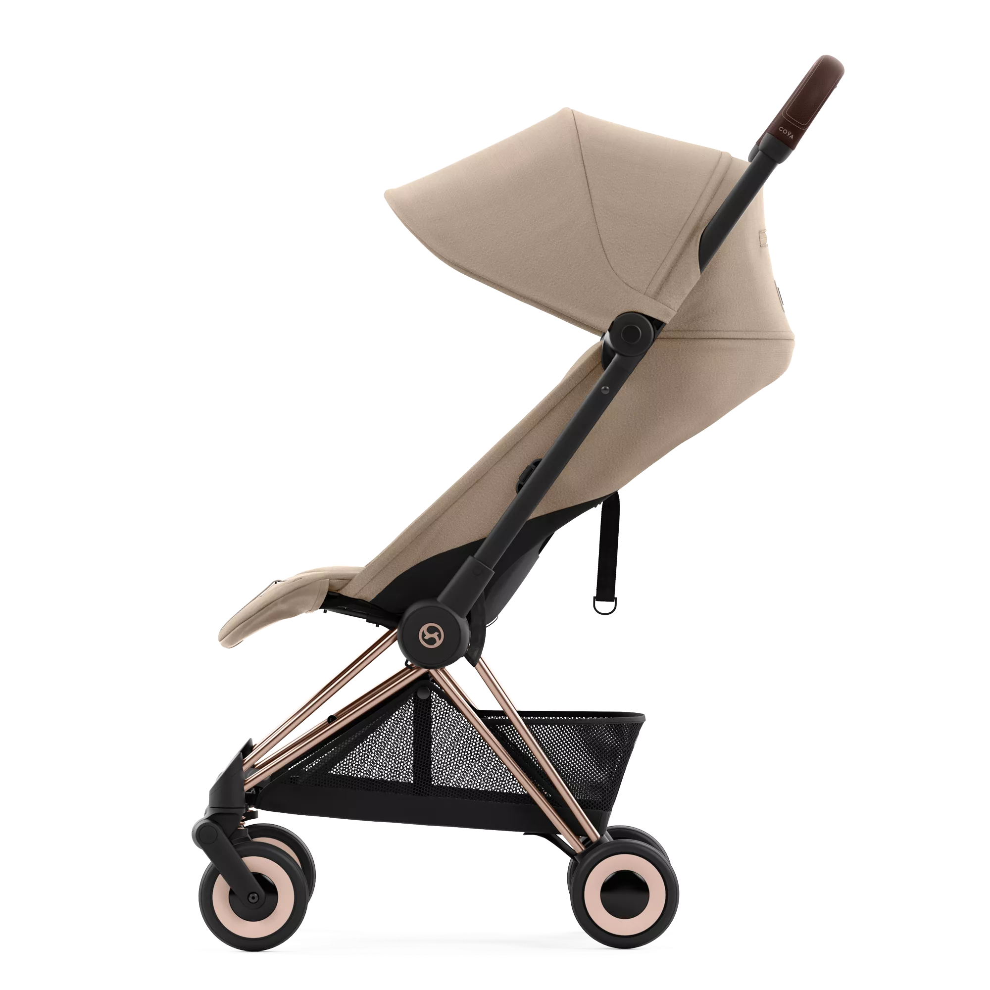 Cybex Coya | Cozy Beige (Rosegold Frame)