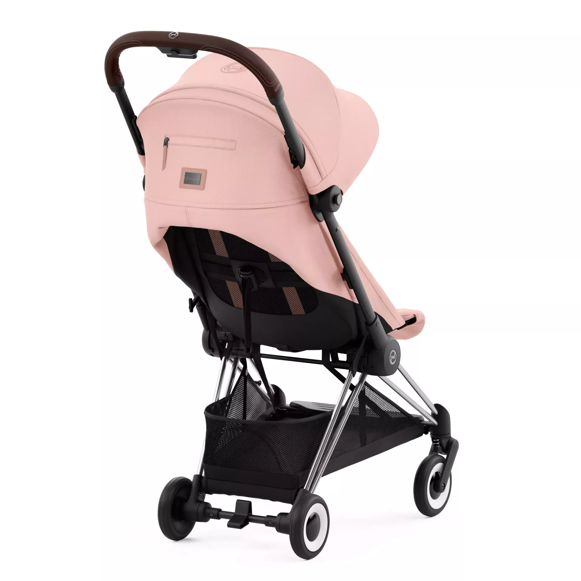 Cybex Coya | Peach Pink (Chrome Frame) Cybex Coya | Peach Pink (Chrome Frame)