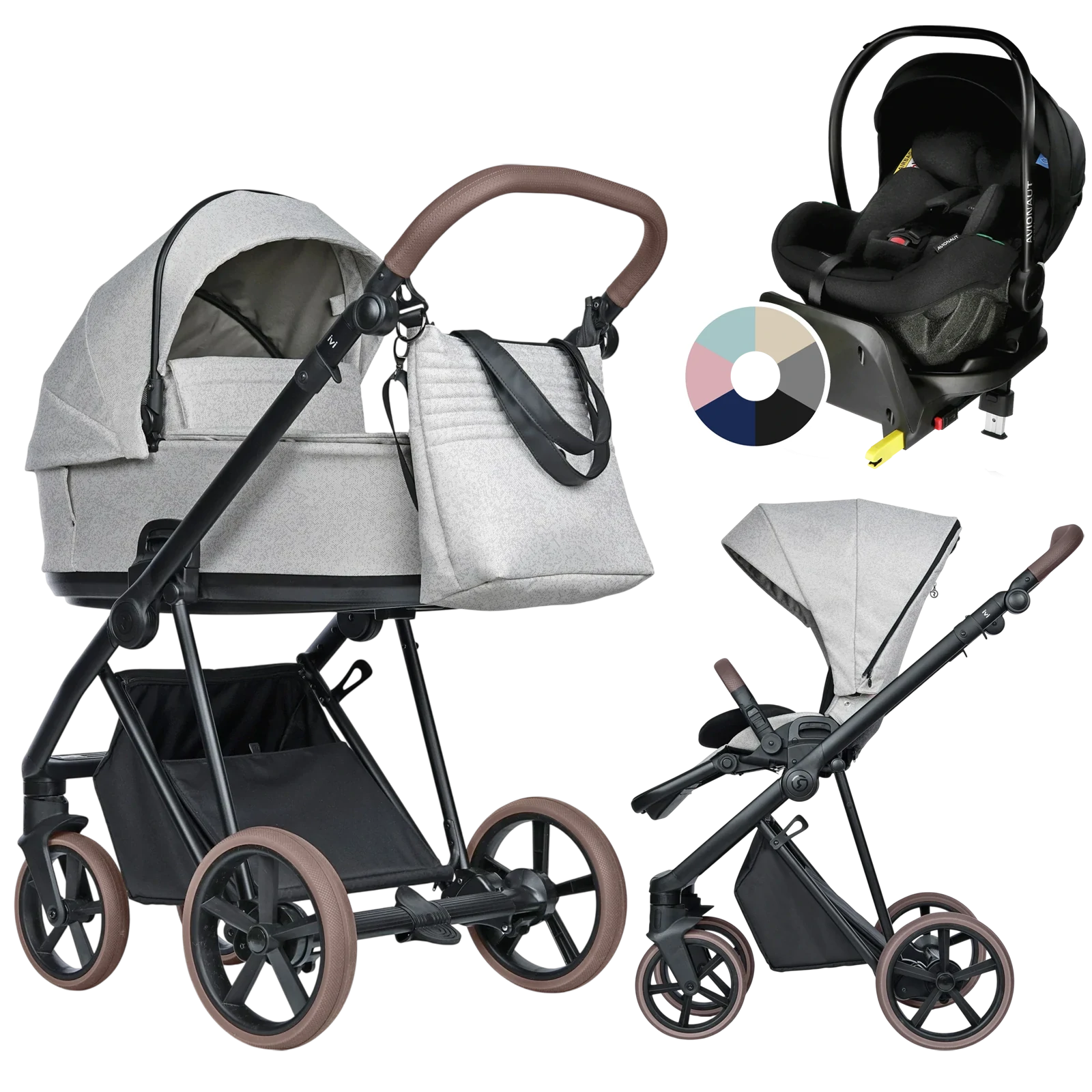 Roan Ivi 2.0 Vintage + Avionaut Pixel Pro 2.0 C + baza IQ Orbit + GRATIS - 4w1 | Pixel Light