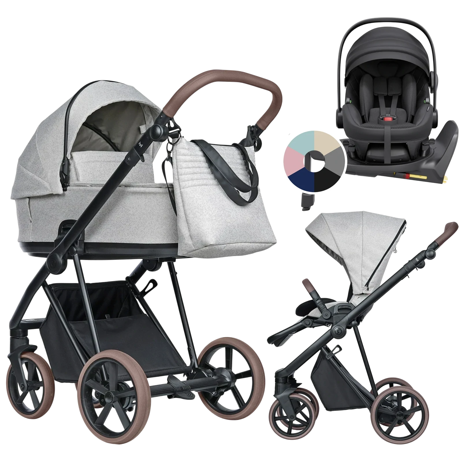 Roan Ivi 2.0 Vintage + Avionaut Pixel 3 + baza IQ Orbit + GRATIS - 4w1 | Pixel Light