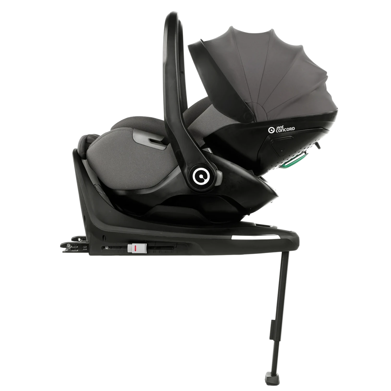 Jane Concord KombiBaby + baza KombiBase | Mars Grey Jane Concord KombiBaby + baza KombiBase | Mars Grey