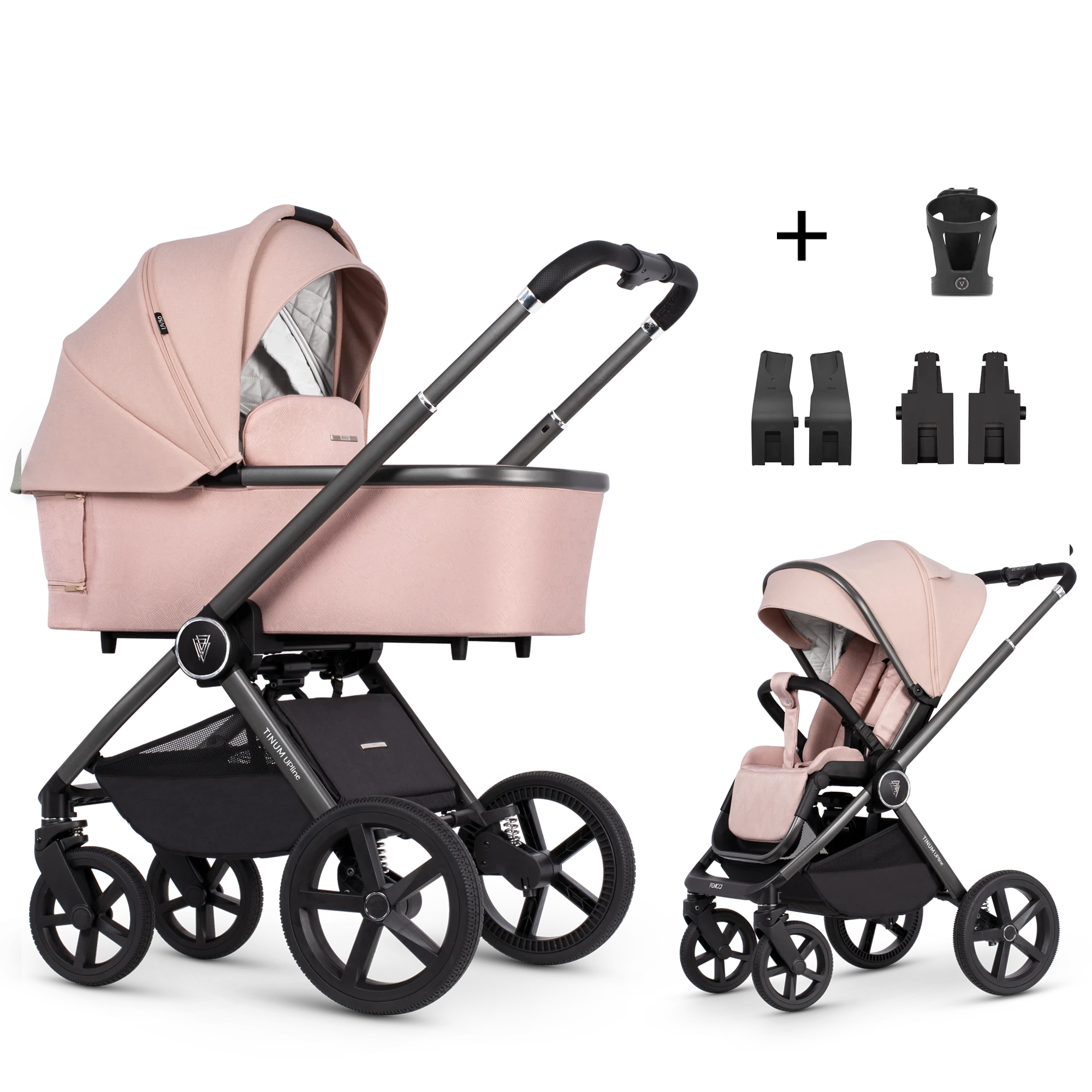 Venicci Tinum Upline +AKCESORIA - 2w1 | Misty Rose Venicci Tinum Upline +AKCESORIA - 2w1 | Misty Rose