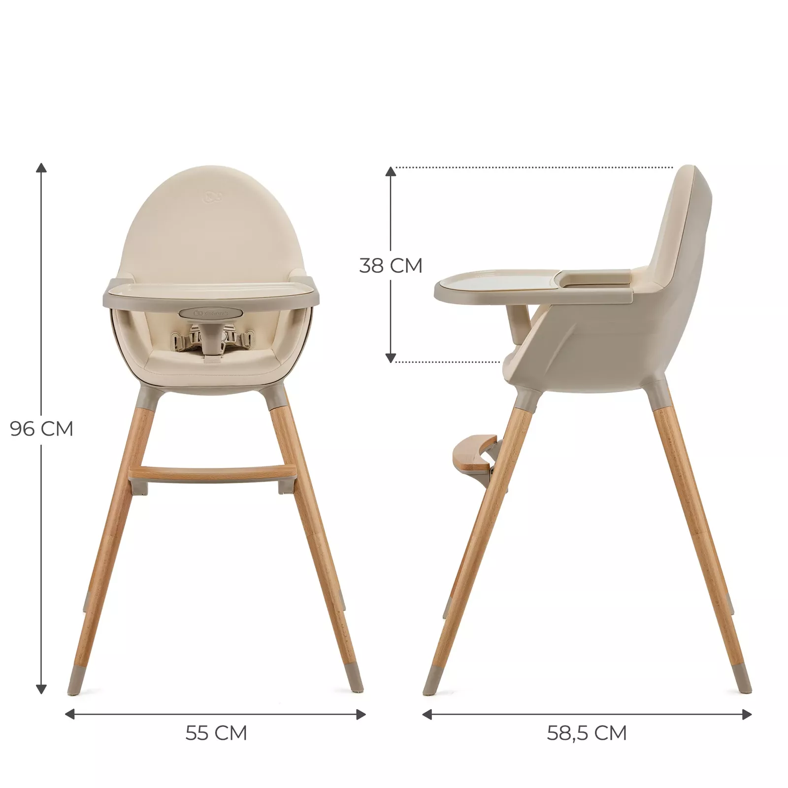Kinderkraft Fini 2 | Beige Kinderkraft Fini 2 | Beige