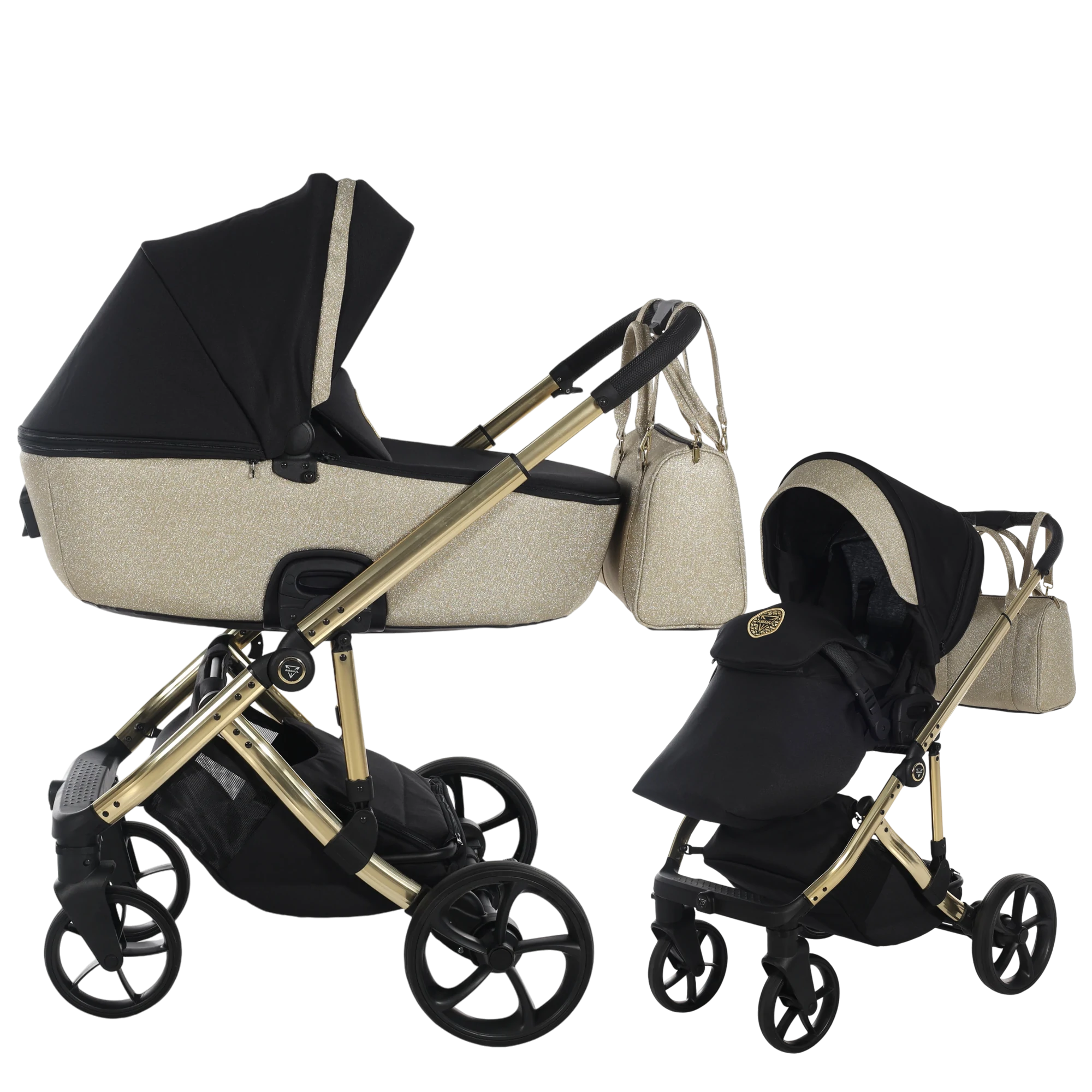 Junama Glitter V3 +GRATIS - 2w1 | 06 Black-Gold