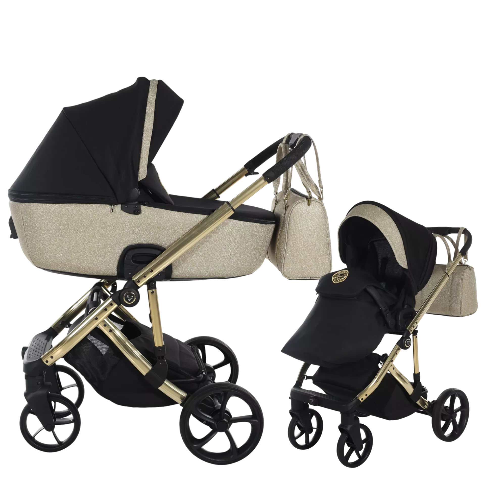 Junama Glitter V3 +GRATIS - 2w1 | 06 Black-Gold