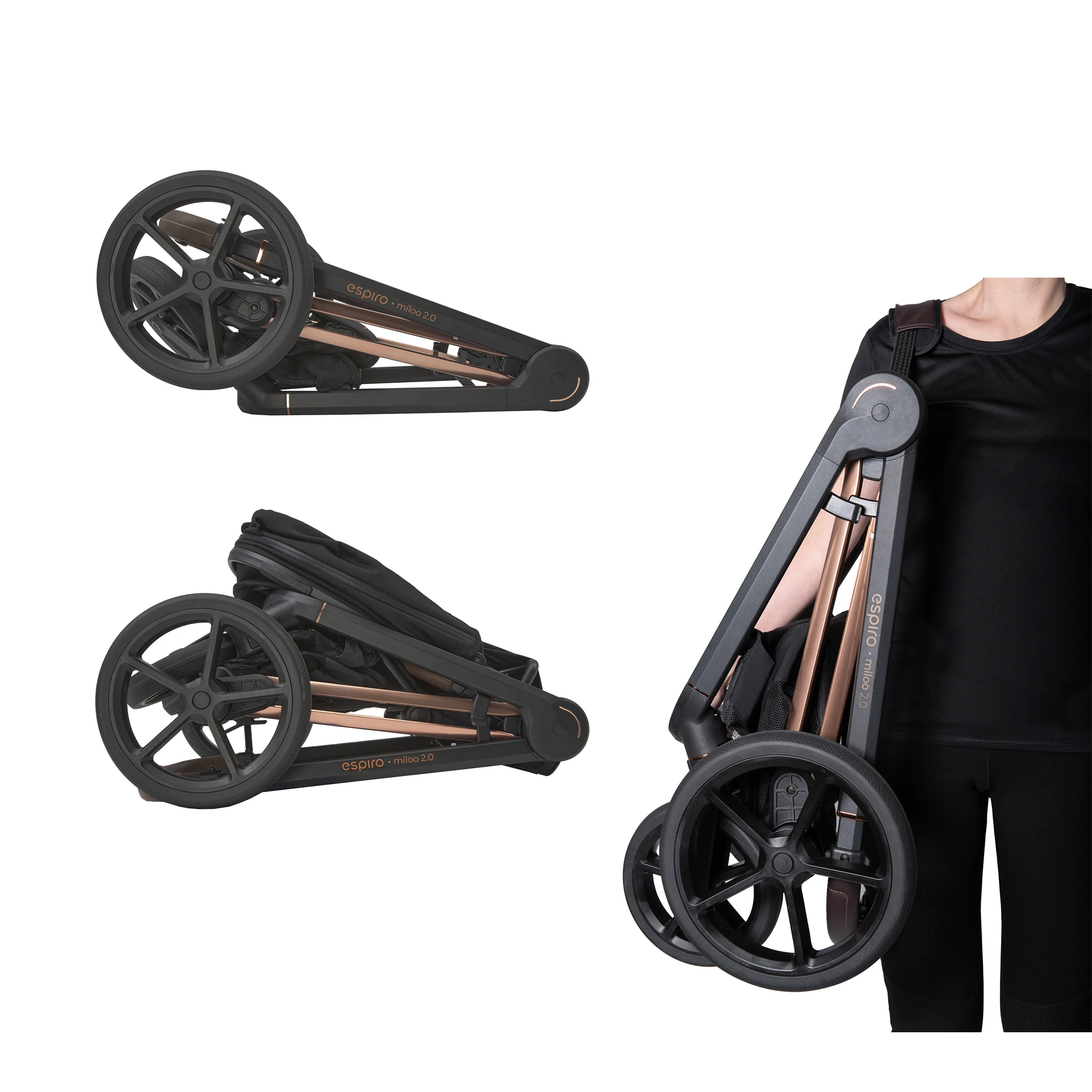 Espiro Miloo 2.0 + Avionaut Pixel Pro 2.0 C +GRATIS - 3w1 |  310 Diamond Black