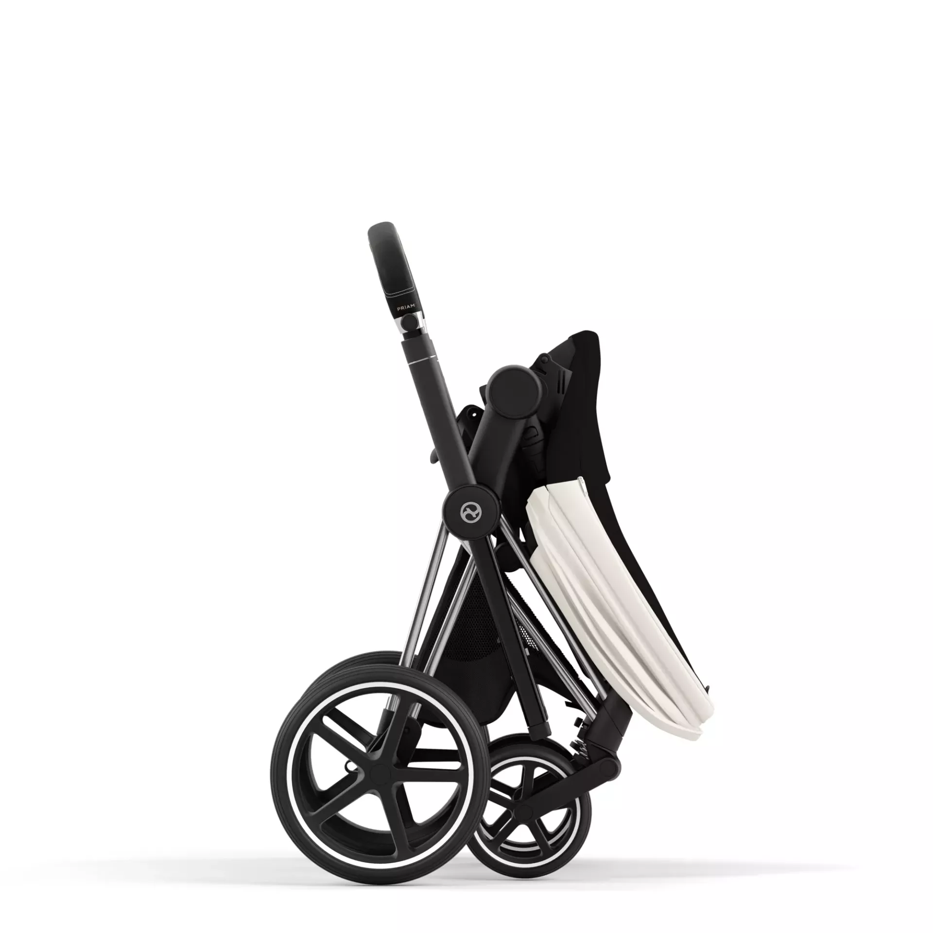 Cybex Priam 4.0 - 2w1 | Off White (Chrome Black Frame)