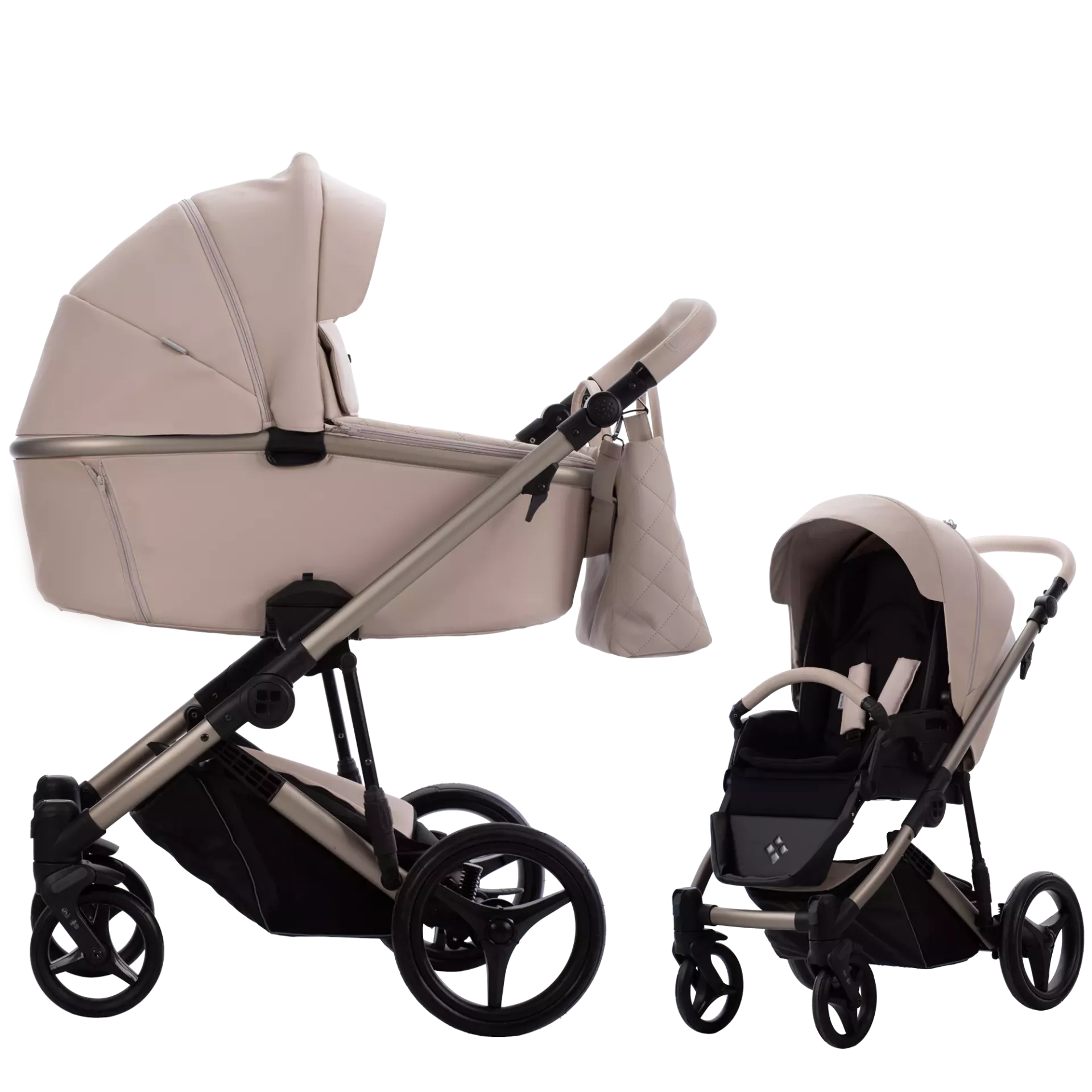 Bebetto Loren Premium Class - 2w1 | Sand 01