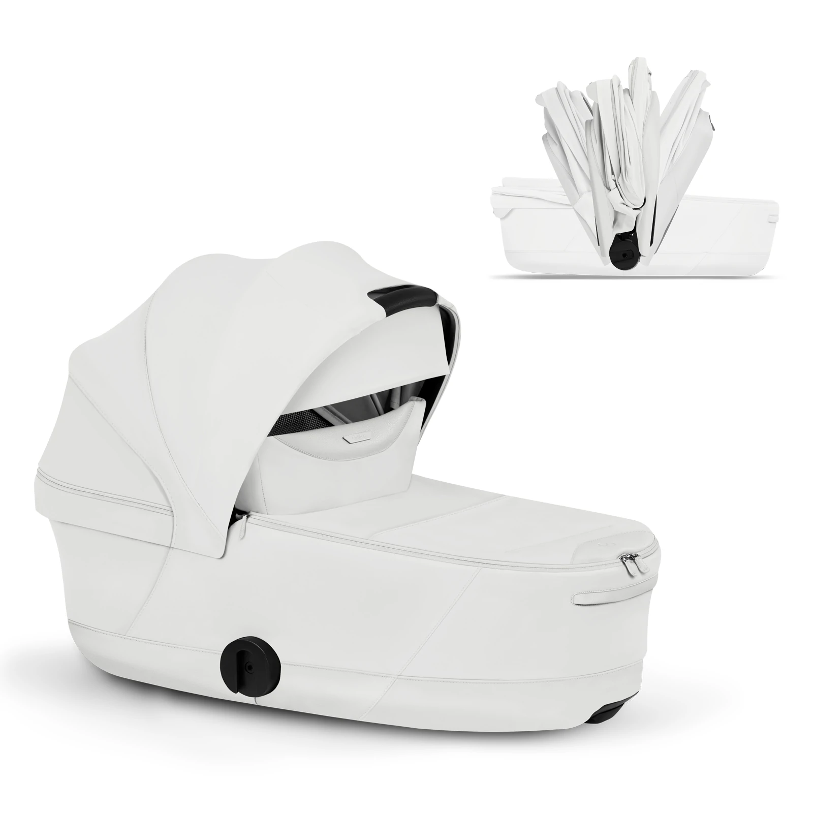 Cybex Priam 5.0 - wózek 4w1 | Off White - Rosegold (Style)