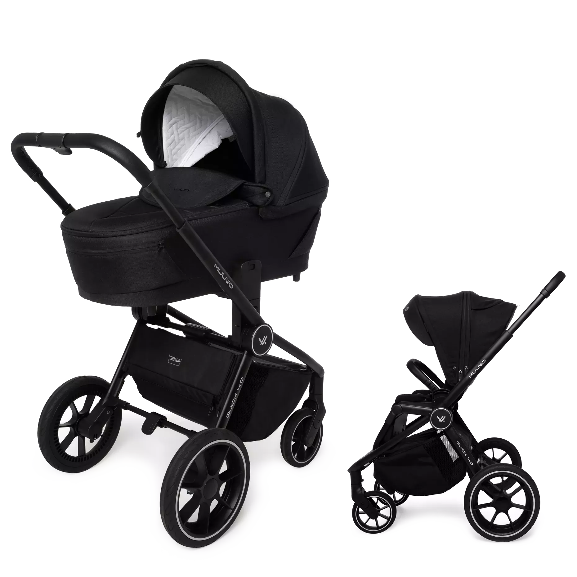 Muuvo Quick 4.0 +GRATIS - 2w1 | Classic Black